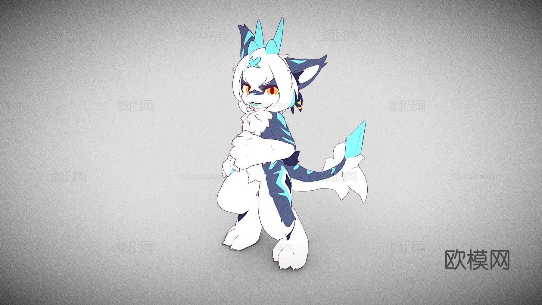 游戏角色Hanmusu模型