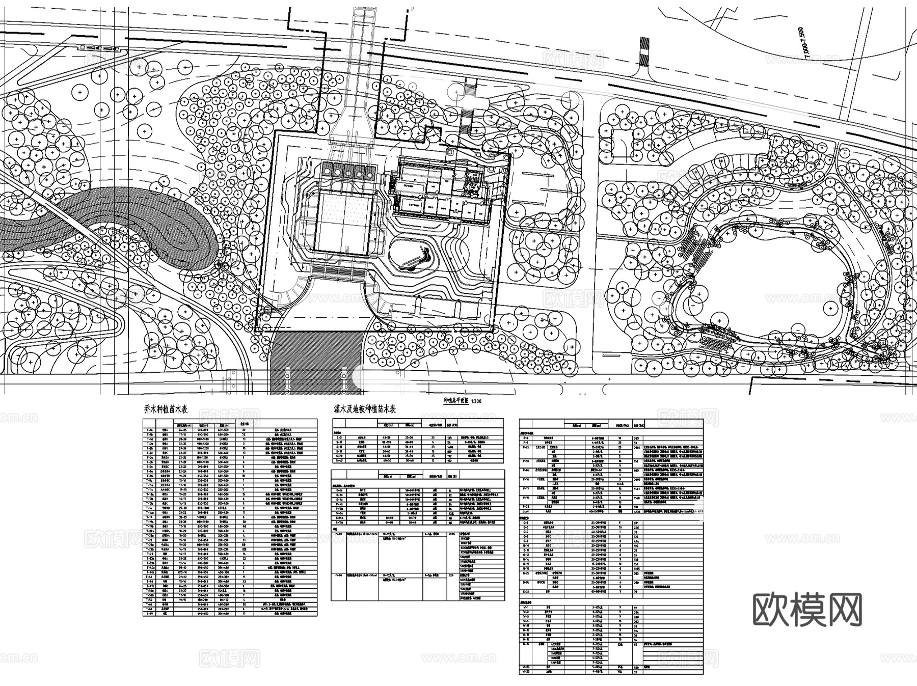 南京生态科技岛滨江风光带生态湿地公园景观CAD施工图全套cad施工图
