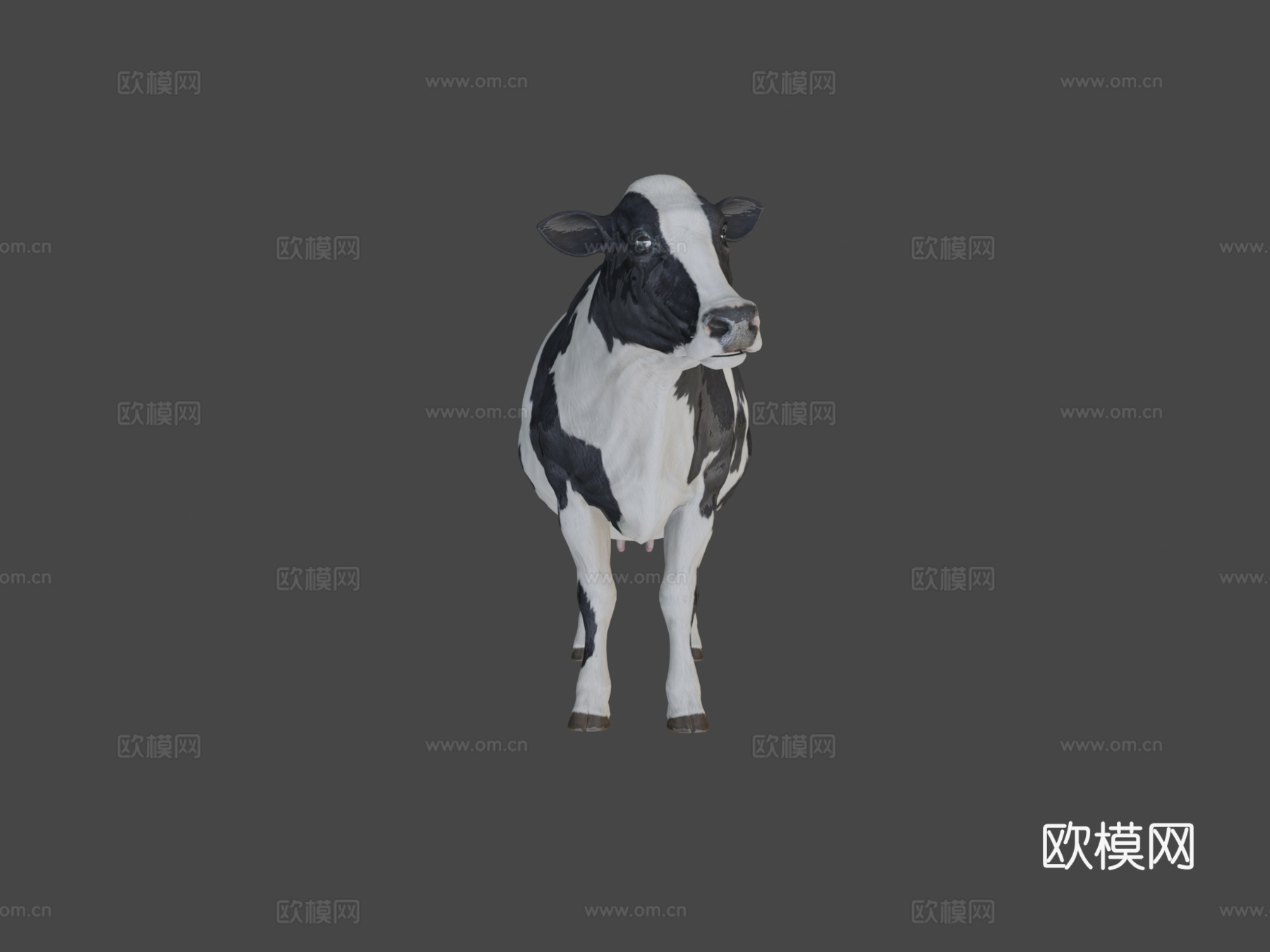奶牛su模型