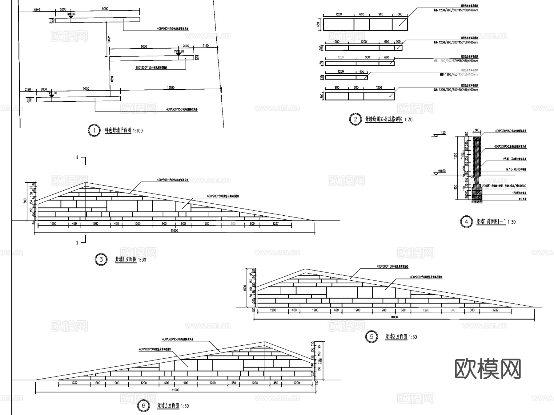 南京生态科技岛滨江风光带生态湿地公园景观CAD施工图全套cad施工图