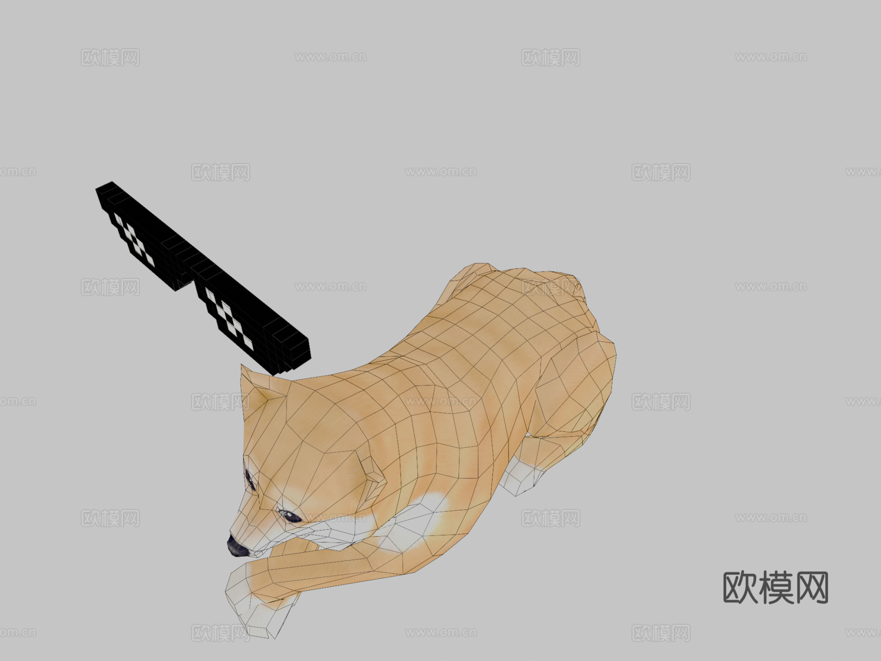 搞定它狗狗su模型