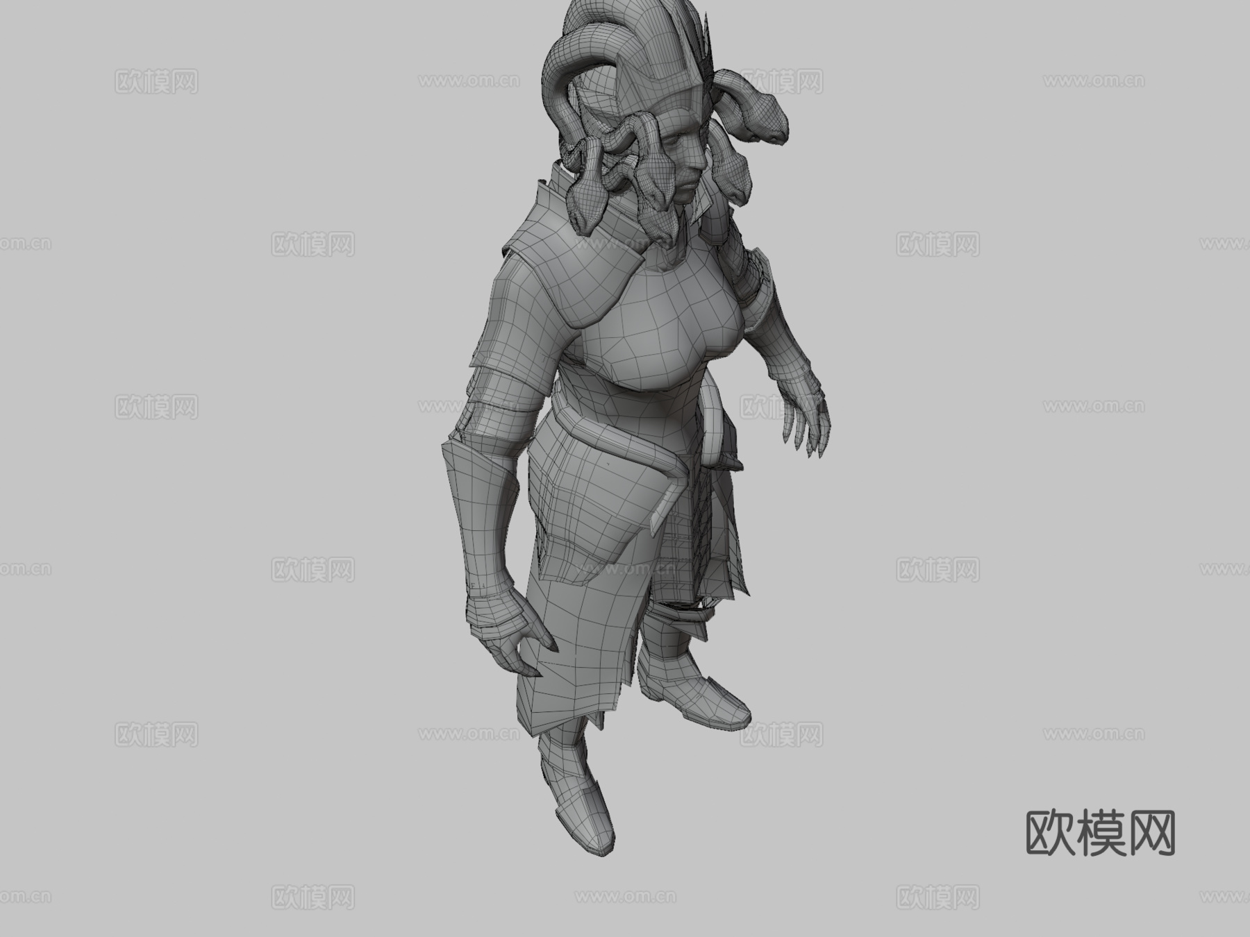 美杜莎之女su模型