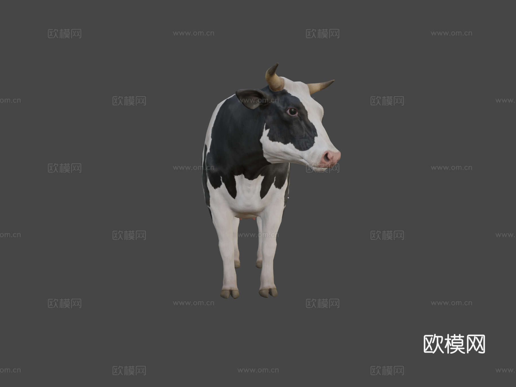 奶牛su模型
