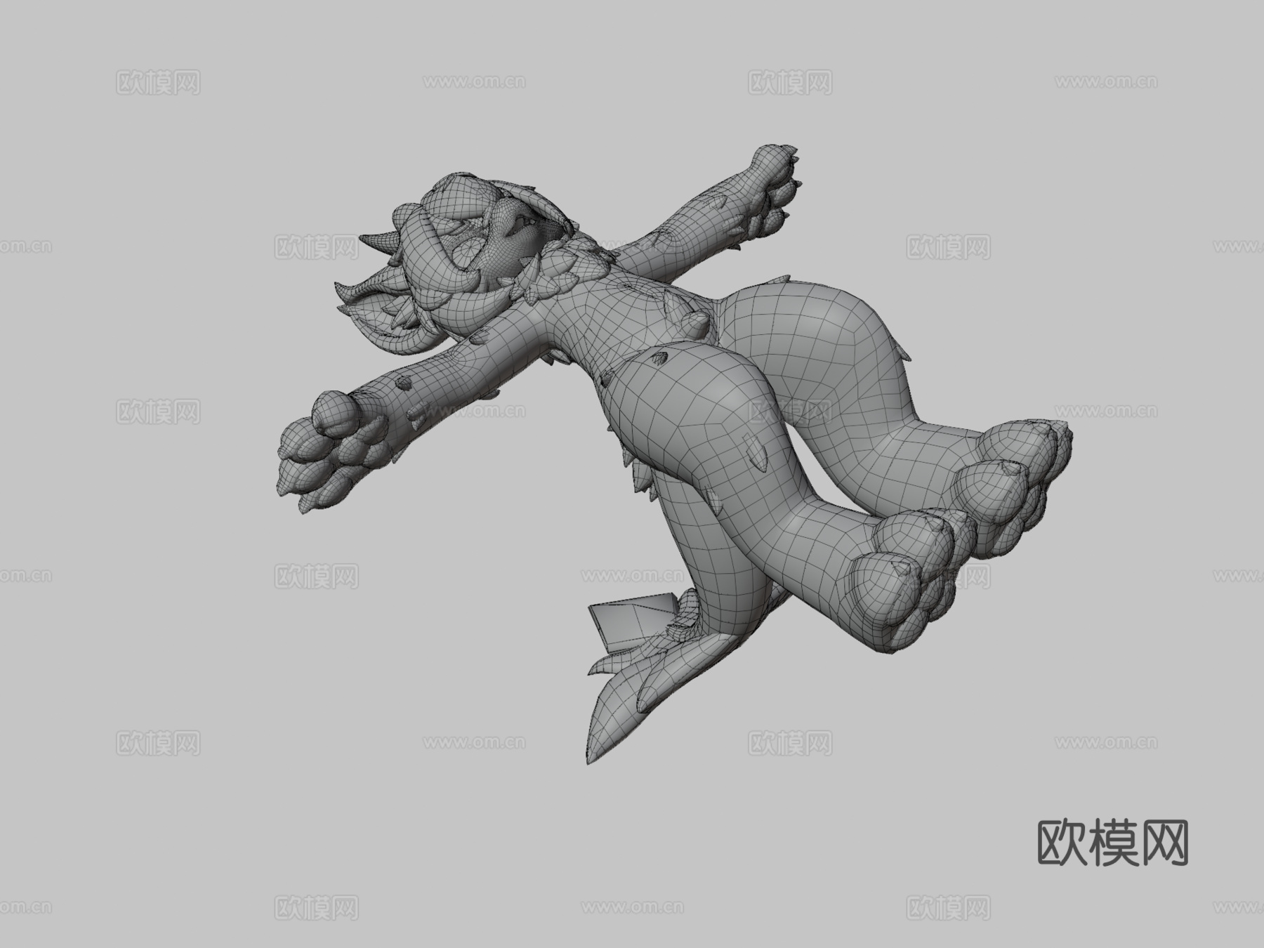 游戏角色Hanmusu模型