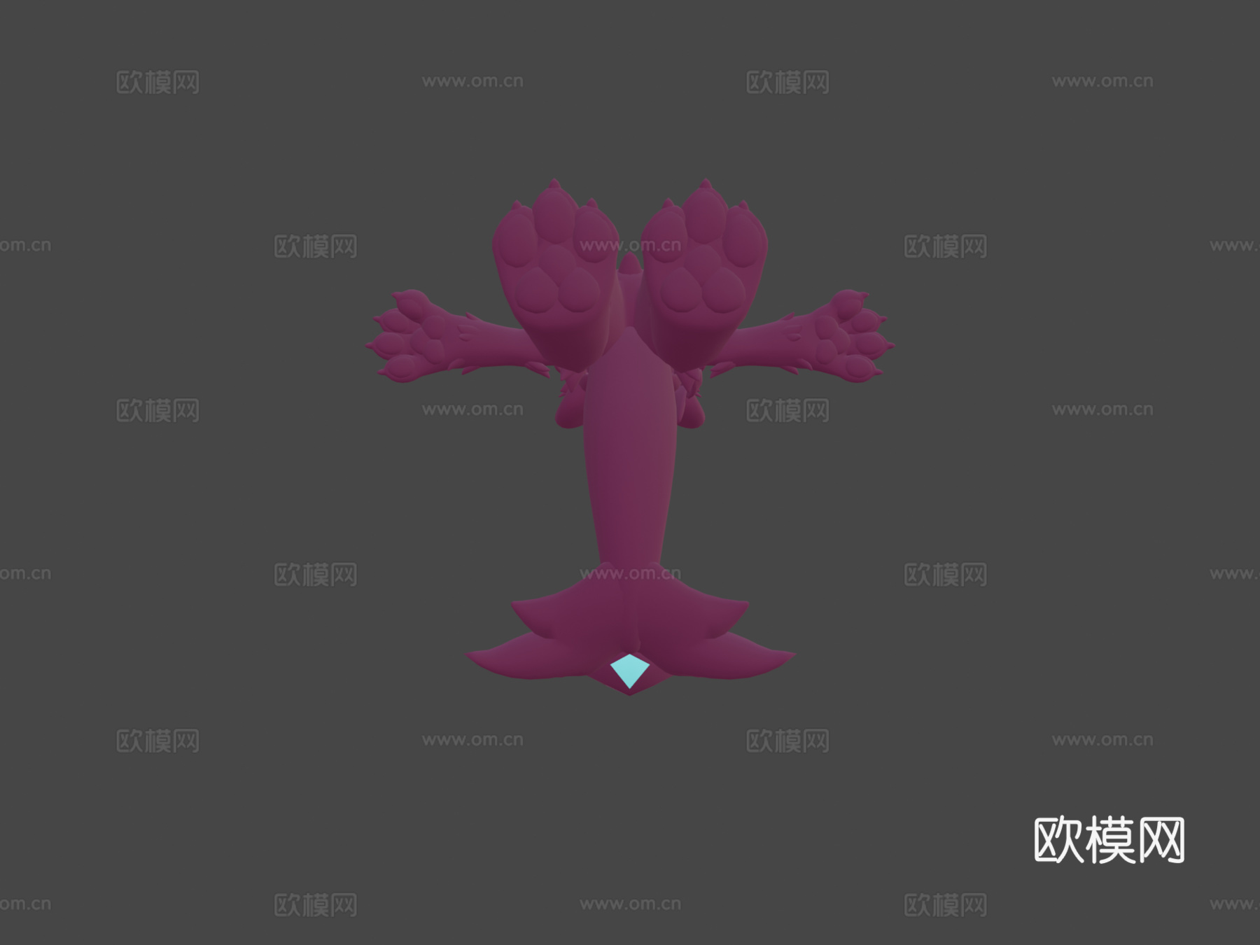 游戏角色Hanmusu模型