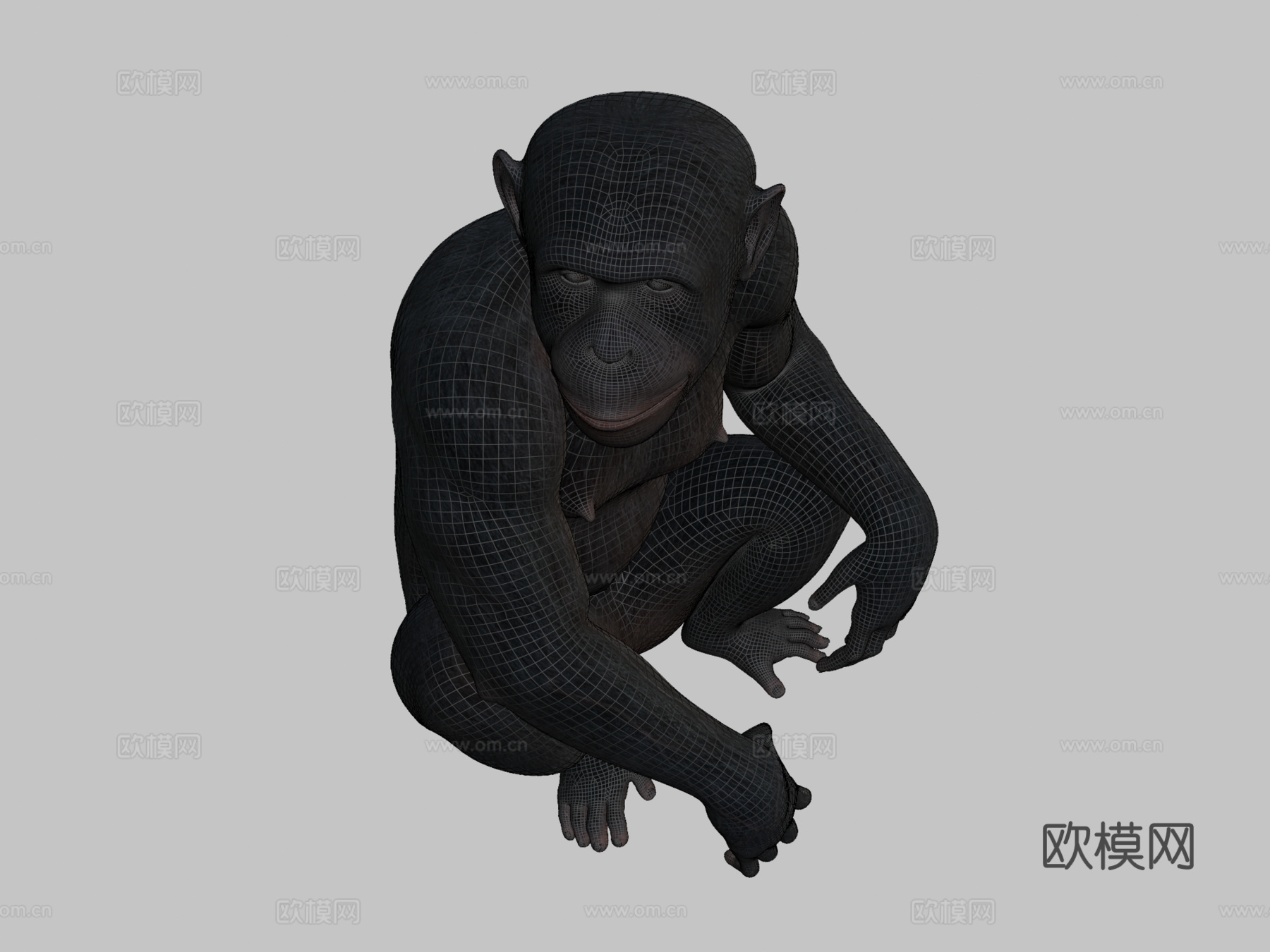 猿su模型下载（渲染图2）