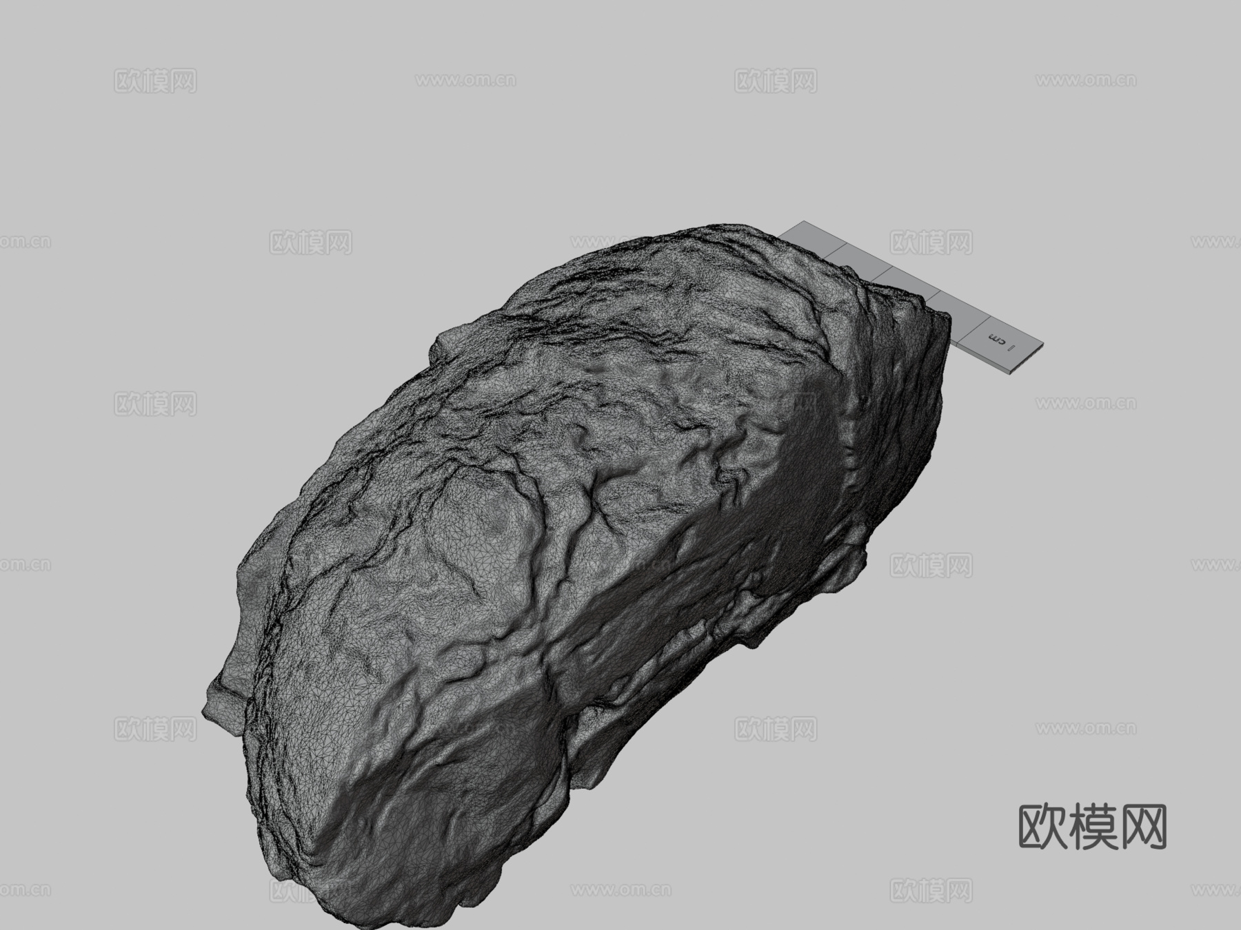 苦泉叠层石(穹顶形态)su模型