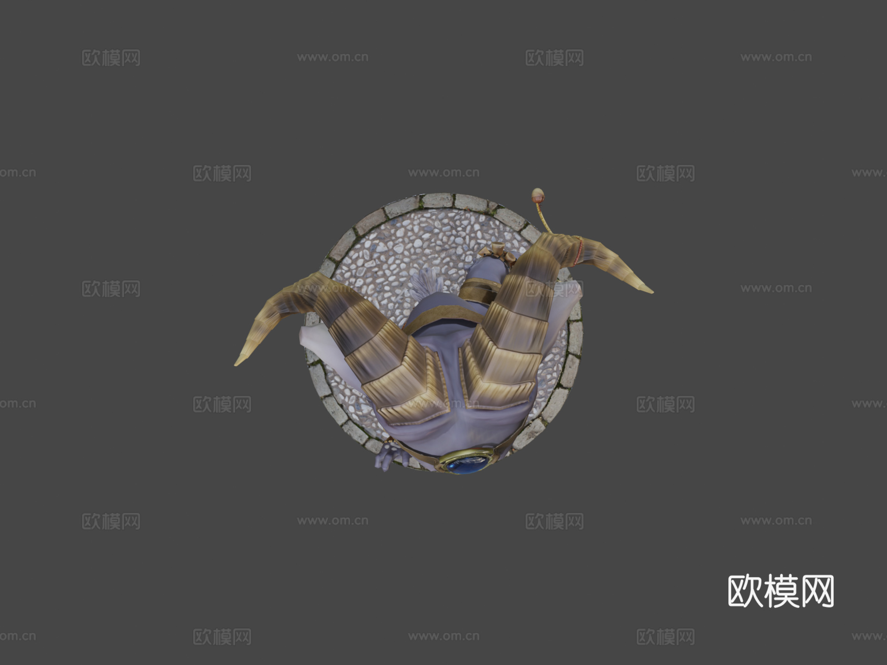 山羊-SKETCHFAB-02su模型