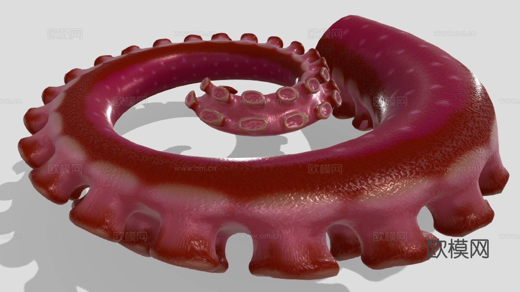 触手su模型下载（渲染图1）