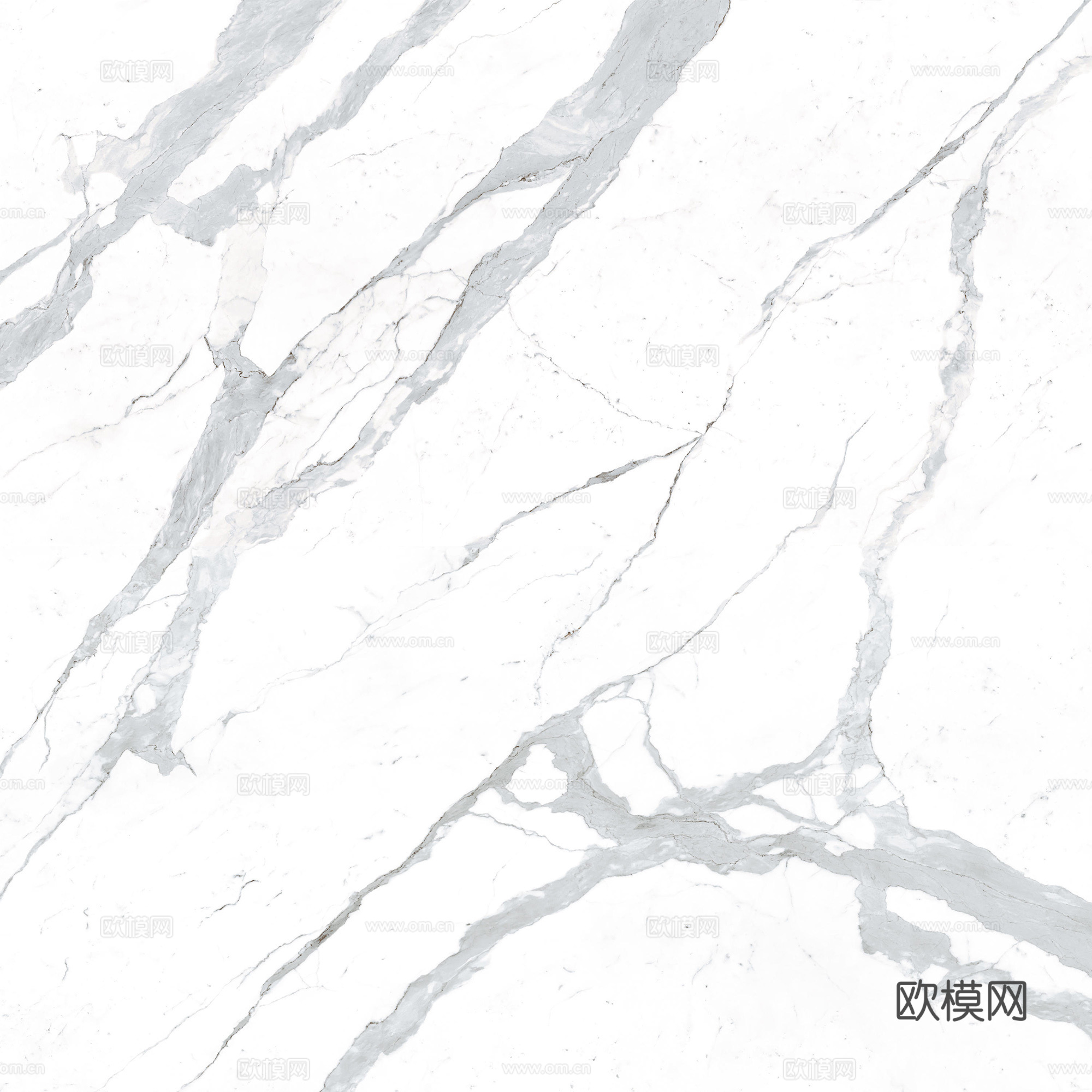 瓷砖砖材 石材岩板  灰白色大理石