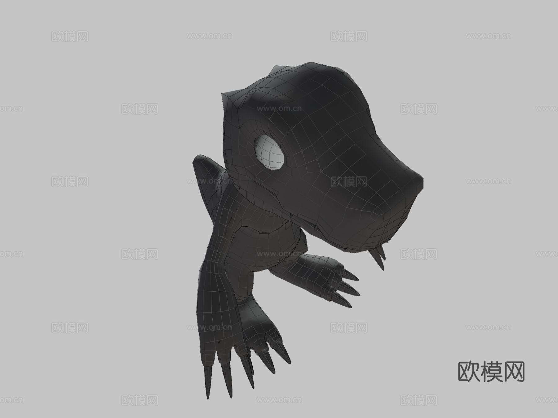 亚古兽制作中su模型