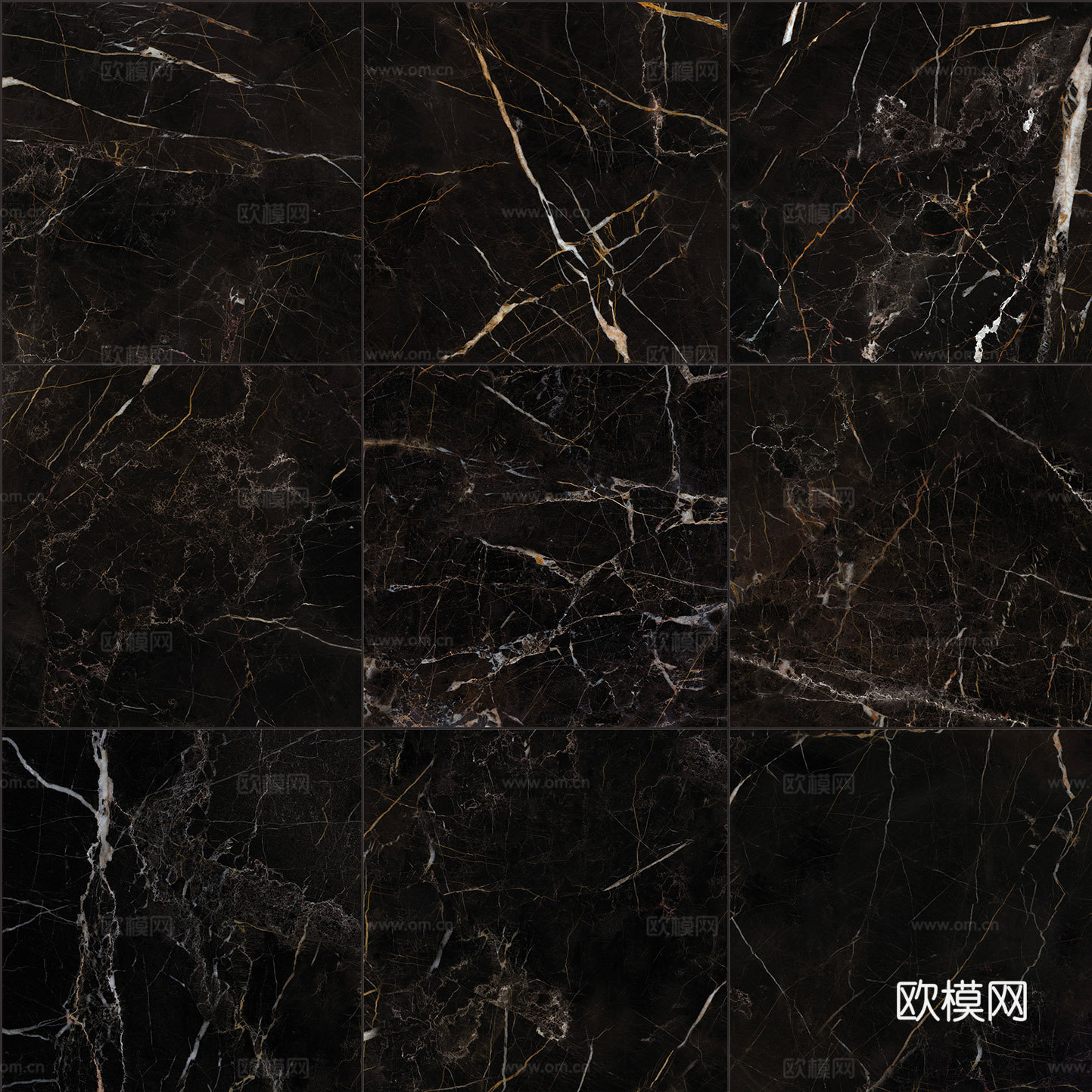 哑光防滑砖 黑色大理石 地砖瓷砖