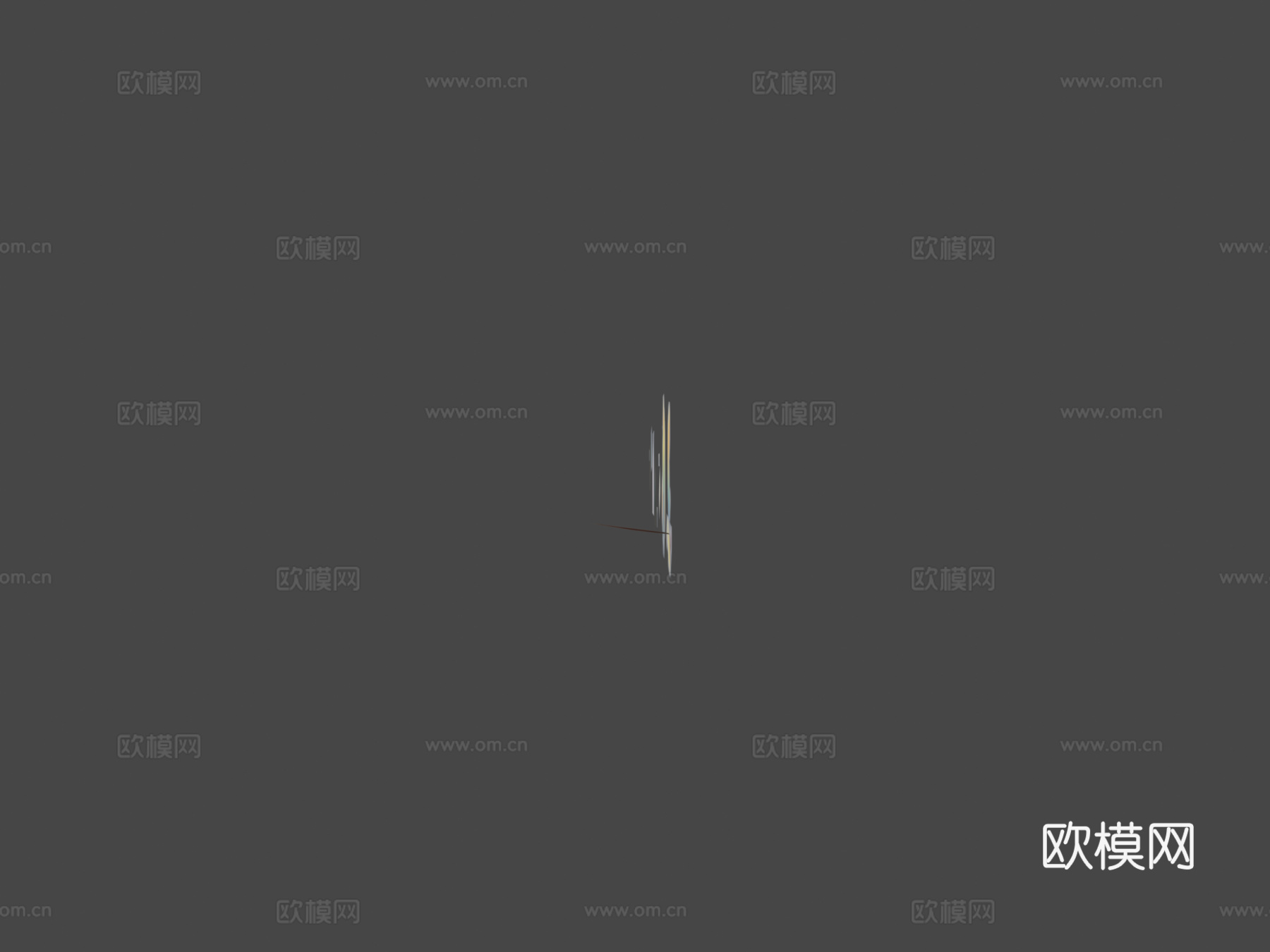 手绘鸟类su模型
