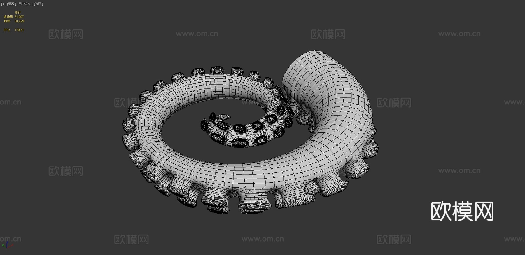 触手su模型下载（渲染图4）