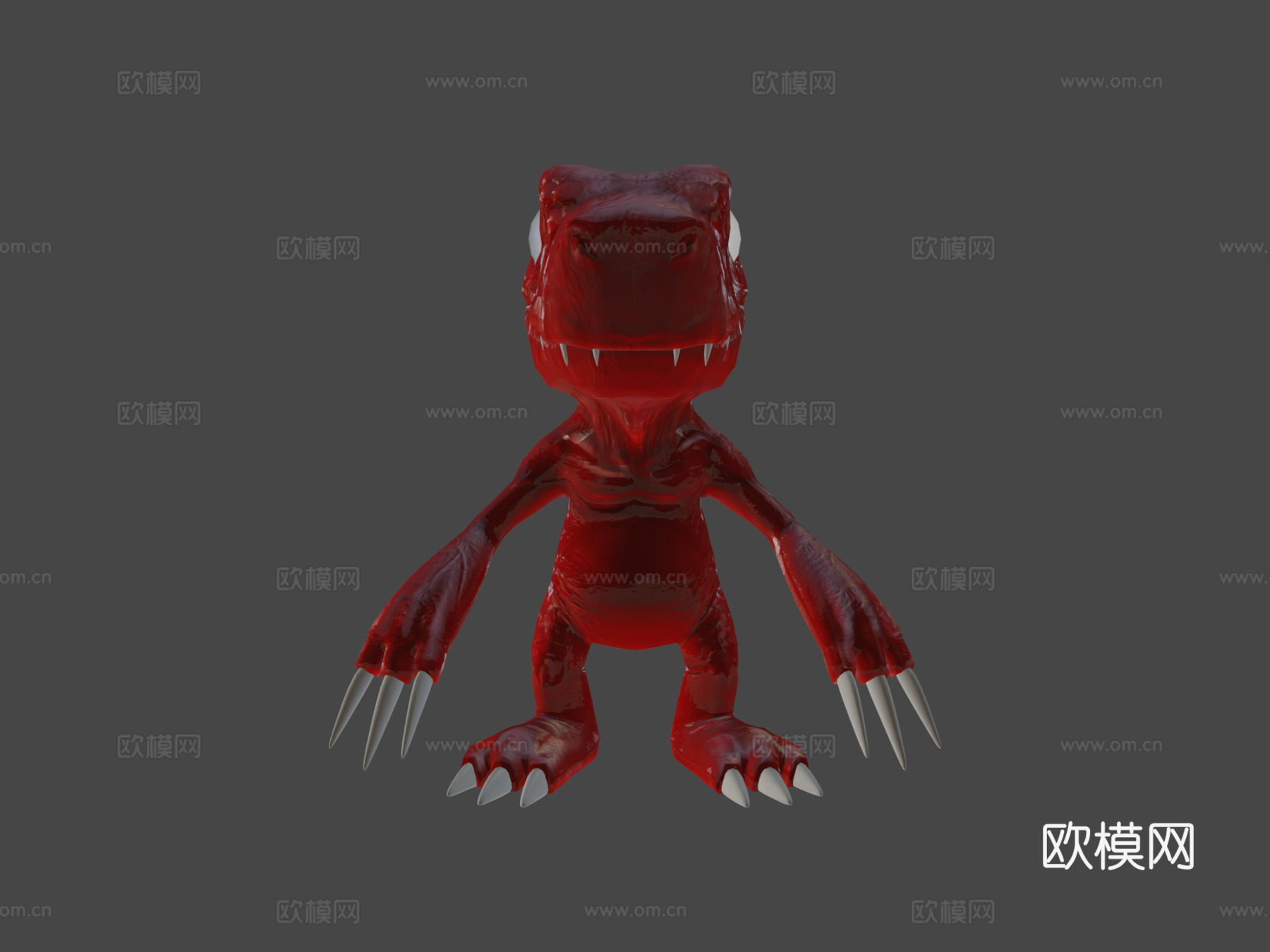 亚古兽制作中su模型