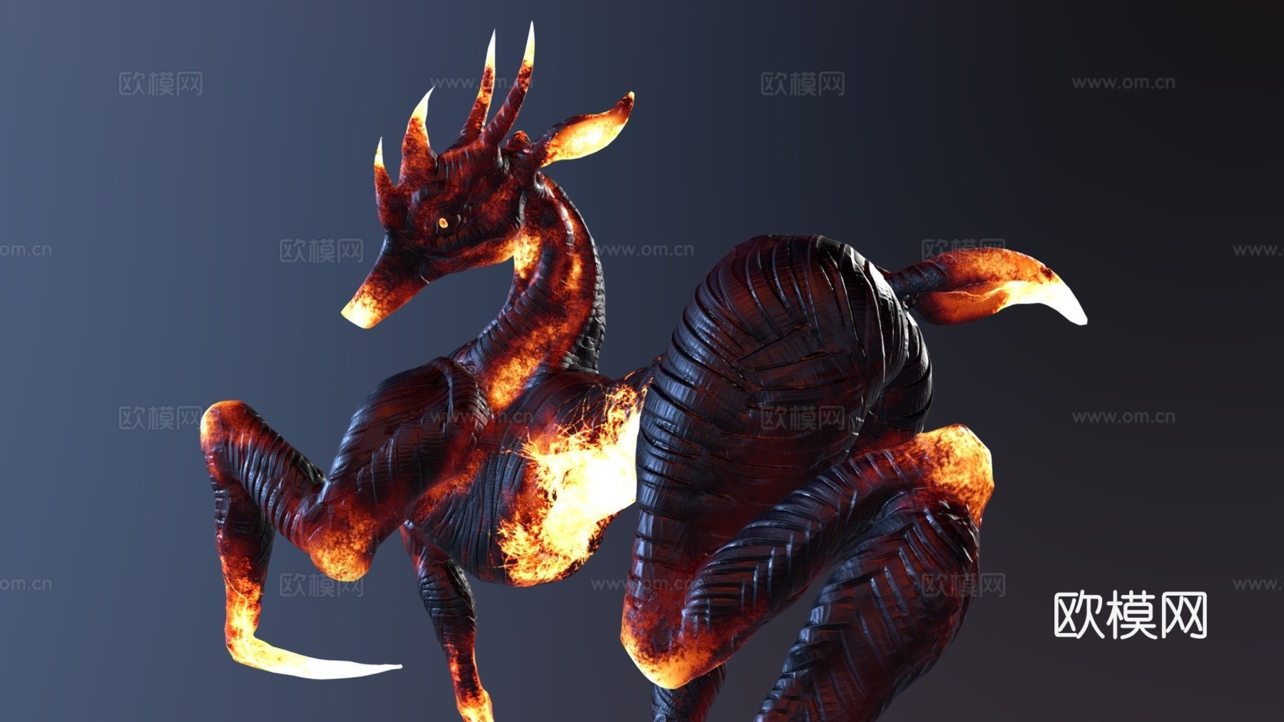 炽热鹿su模型