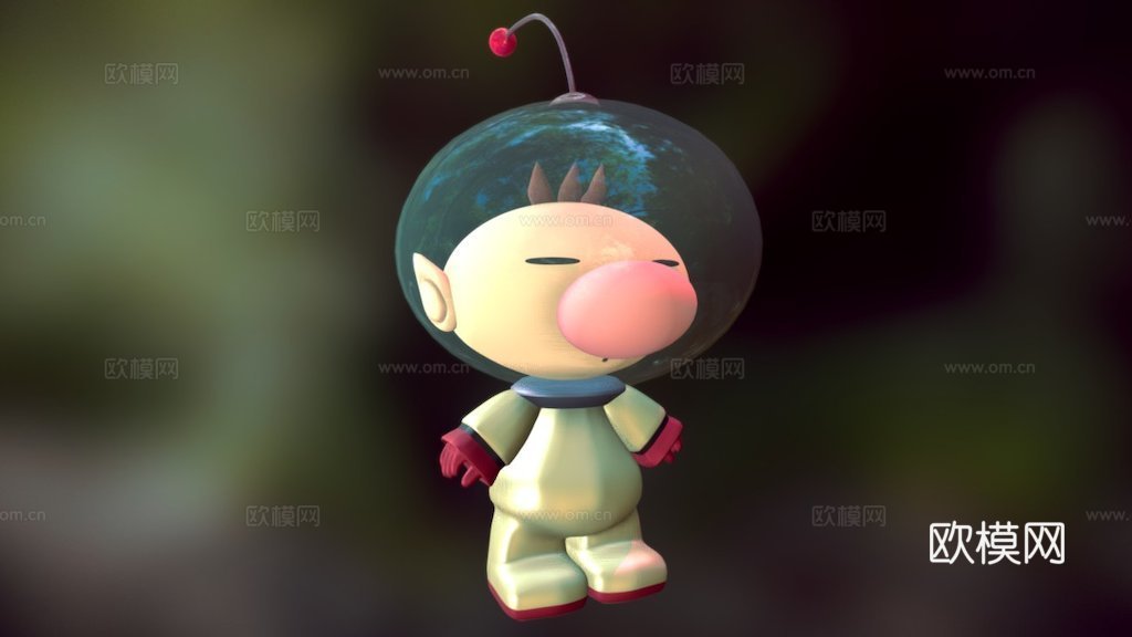 奥利马船长su模型