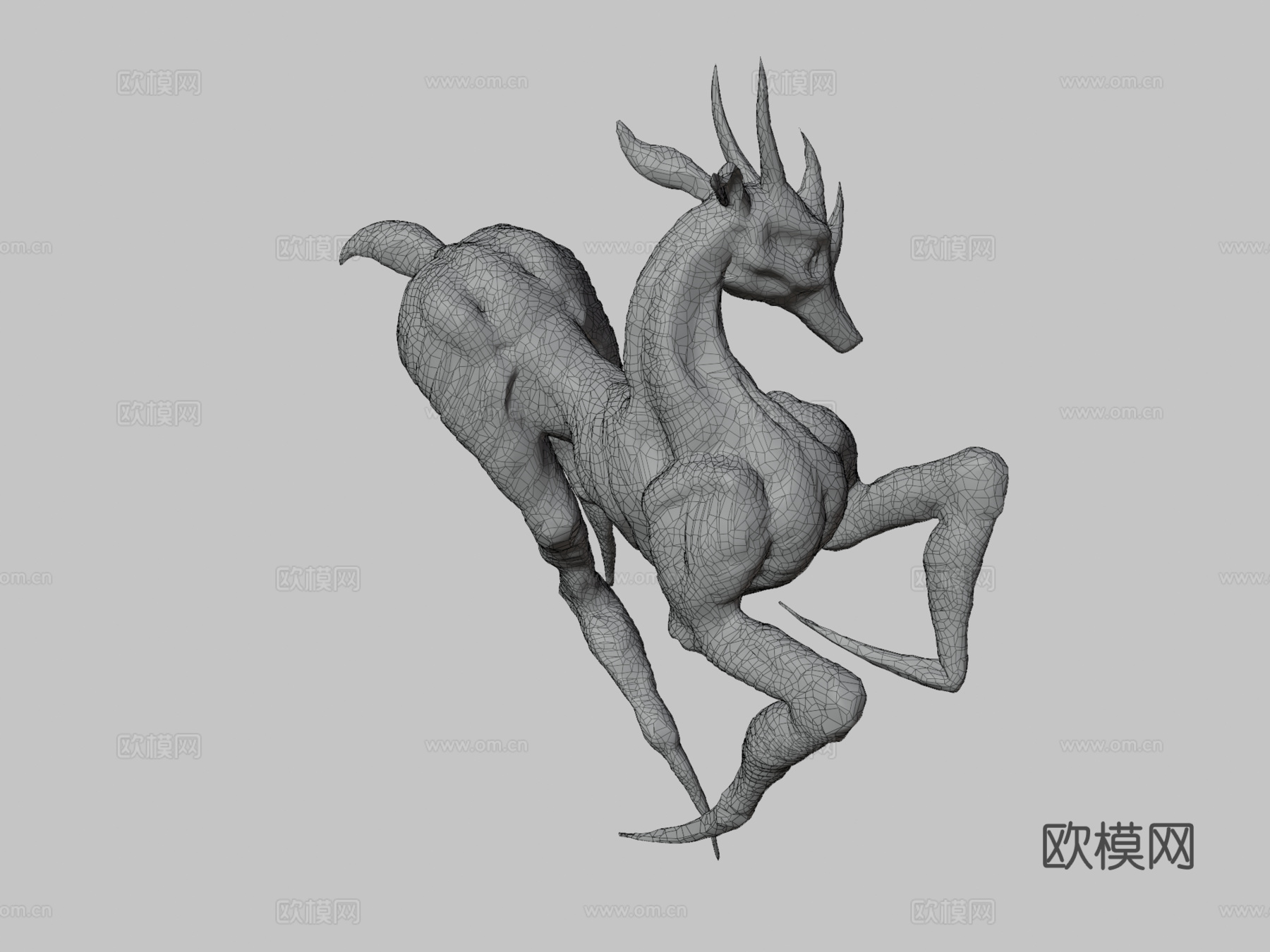 炽热鹿su模型