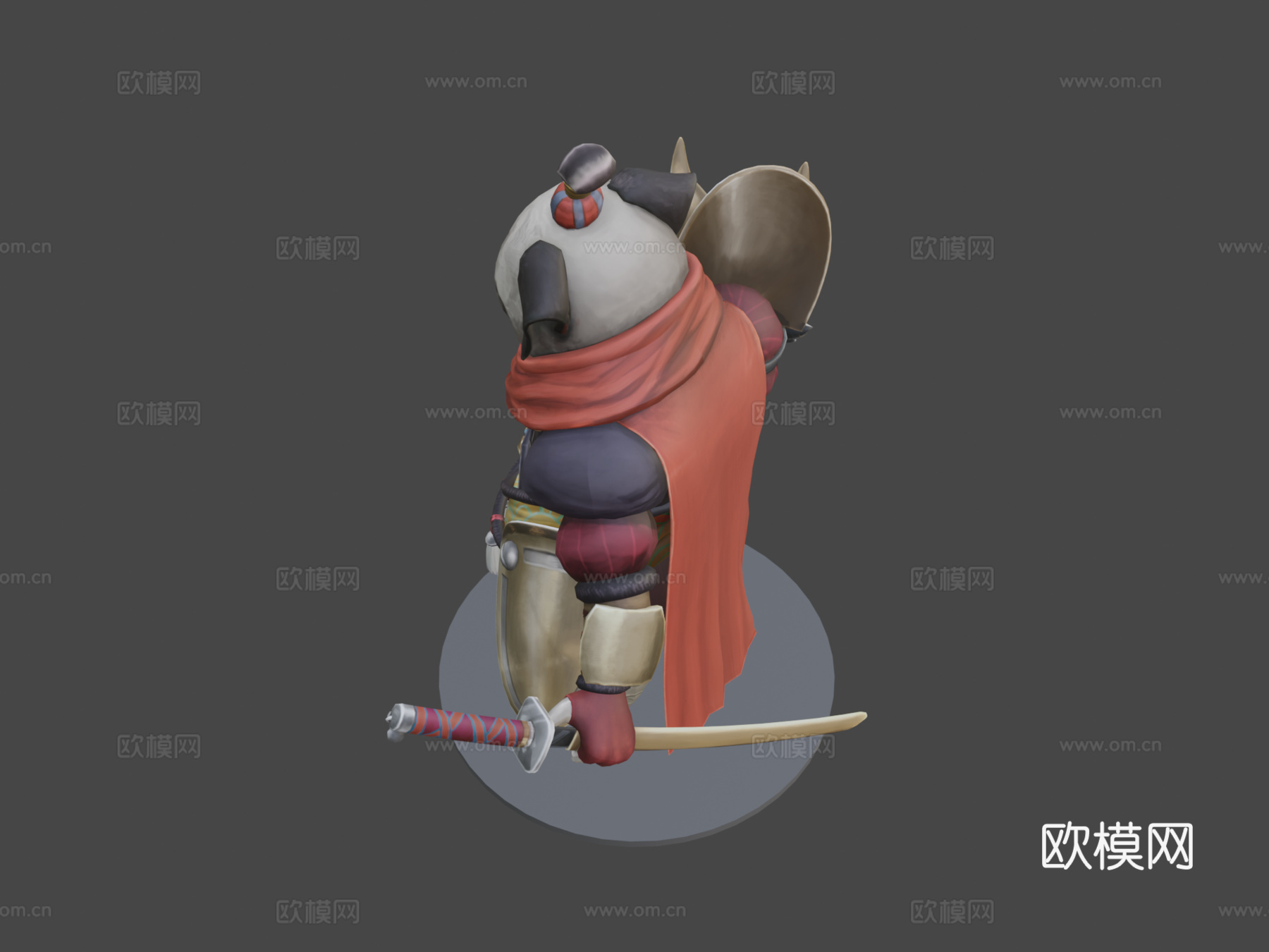 武士哈巴狗su模型