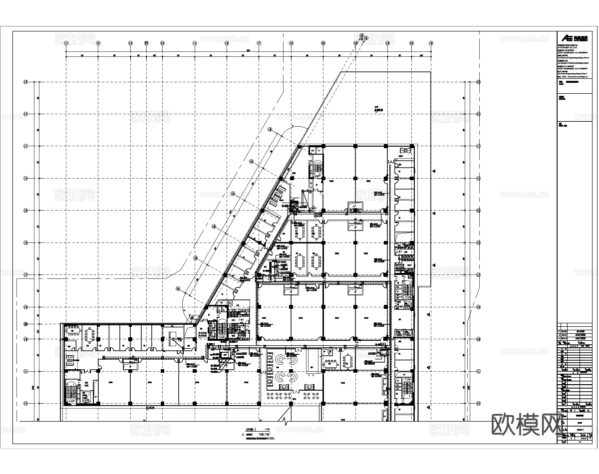 南方科技大学科研楼电气施工图cad施工图