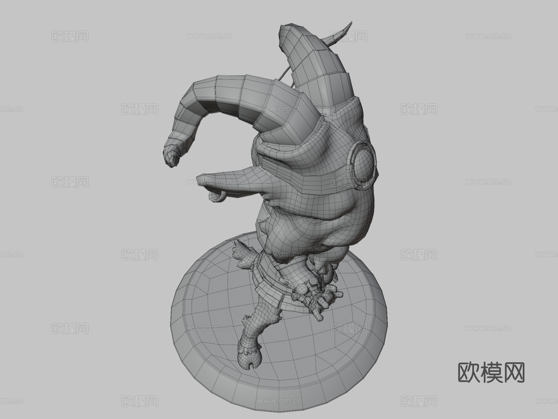 山羊-SKETCHFAB-02su模型