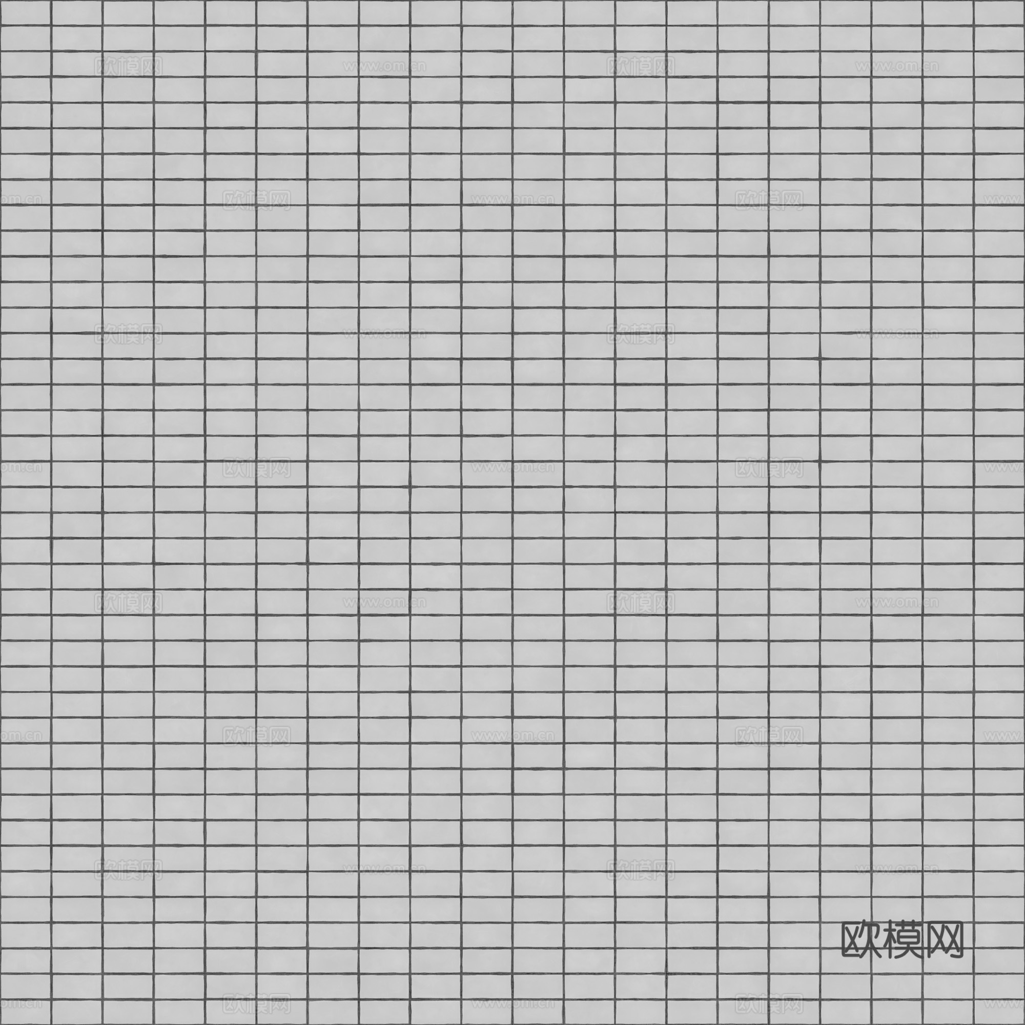黑白凹凸砖缝