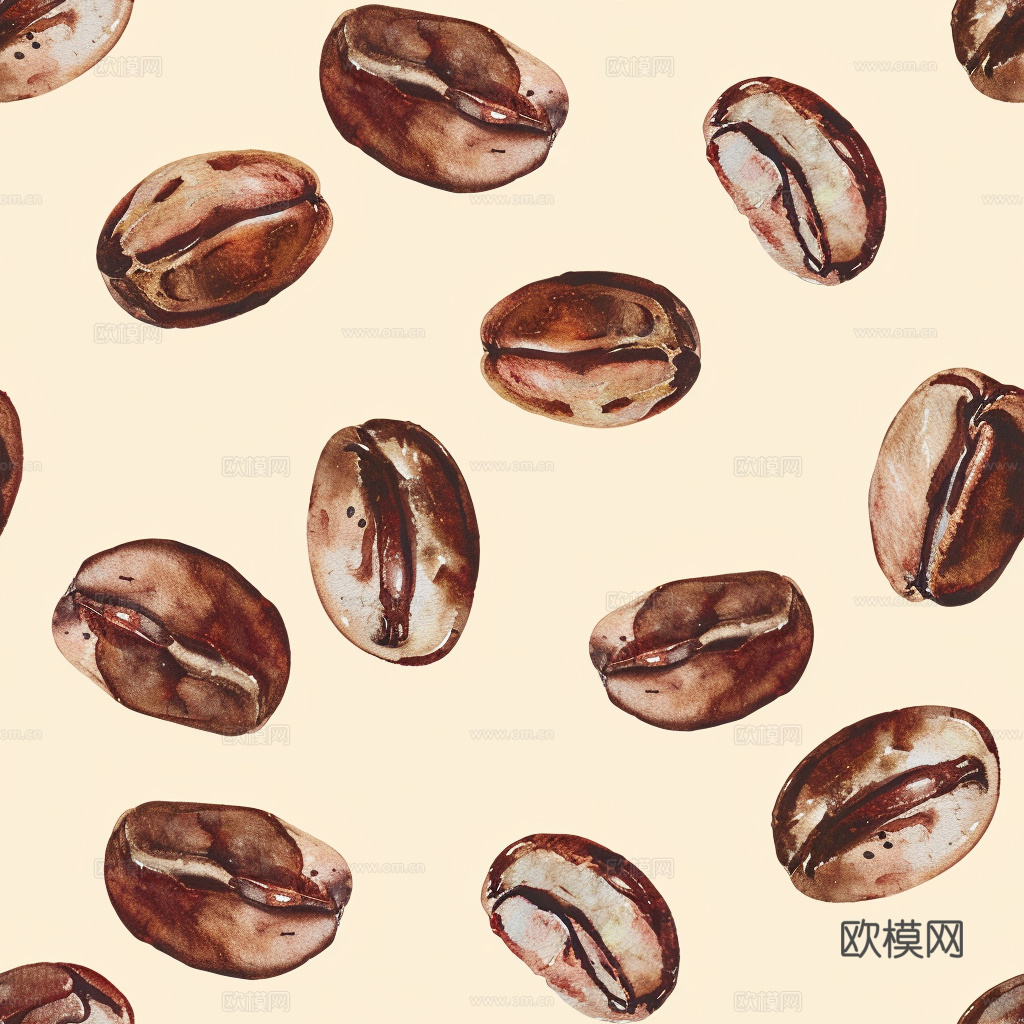 咖啡壁纸 花纹壁纸 卡通壁纸 壁纸