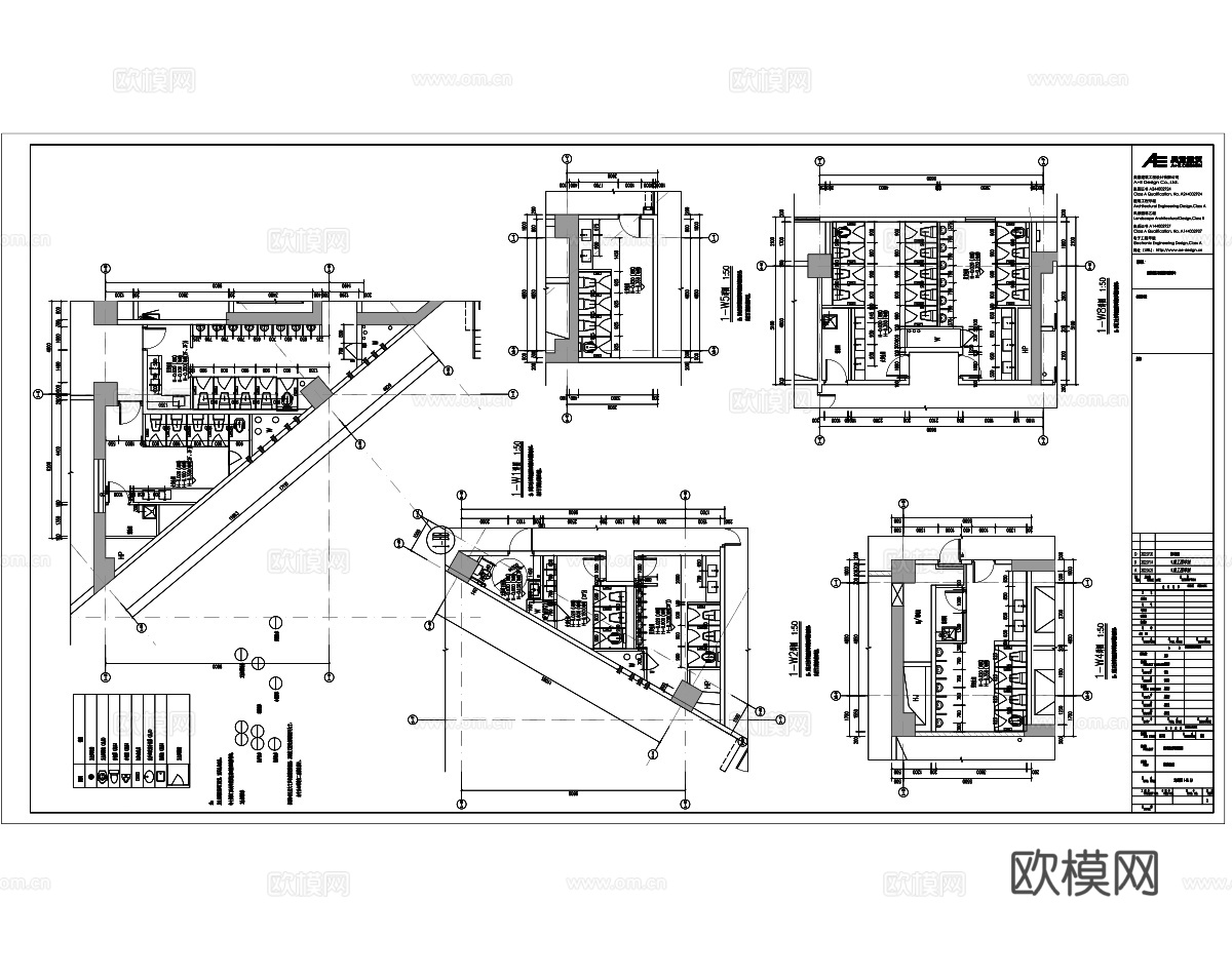南方科技大学科研楼主楼及附楼施工图cad施工图