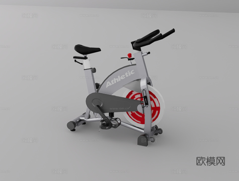 健身器材su模型下载（渲染图1）