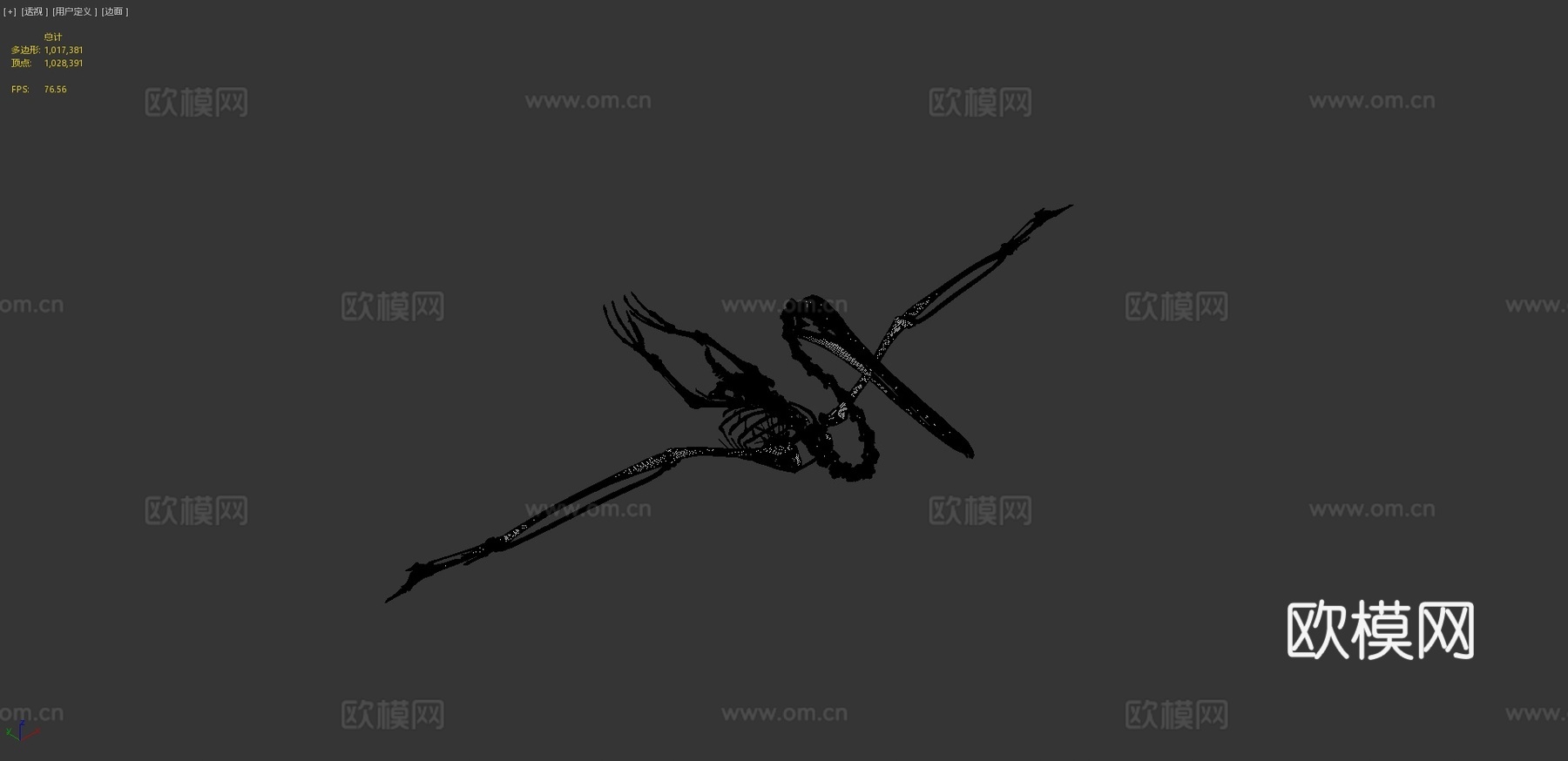 IMNH R-1605褐鹈鹕su模型