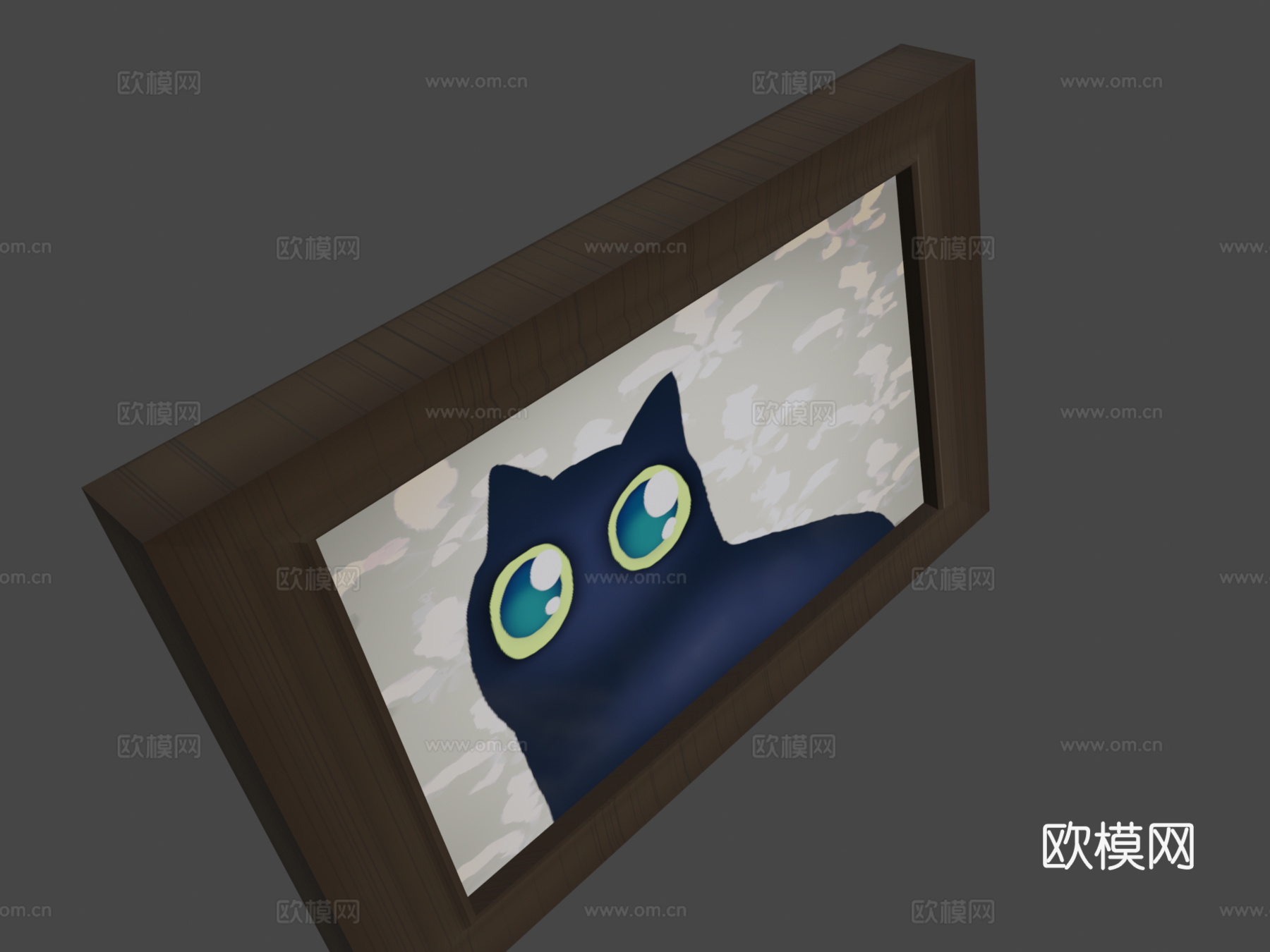 画框-猫su模型