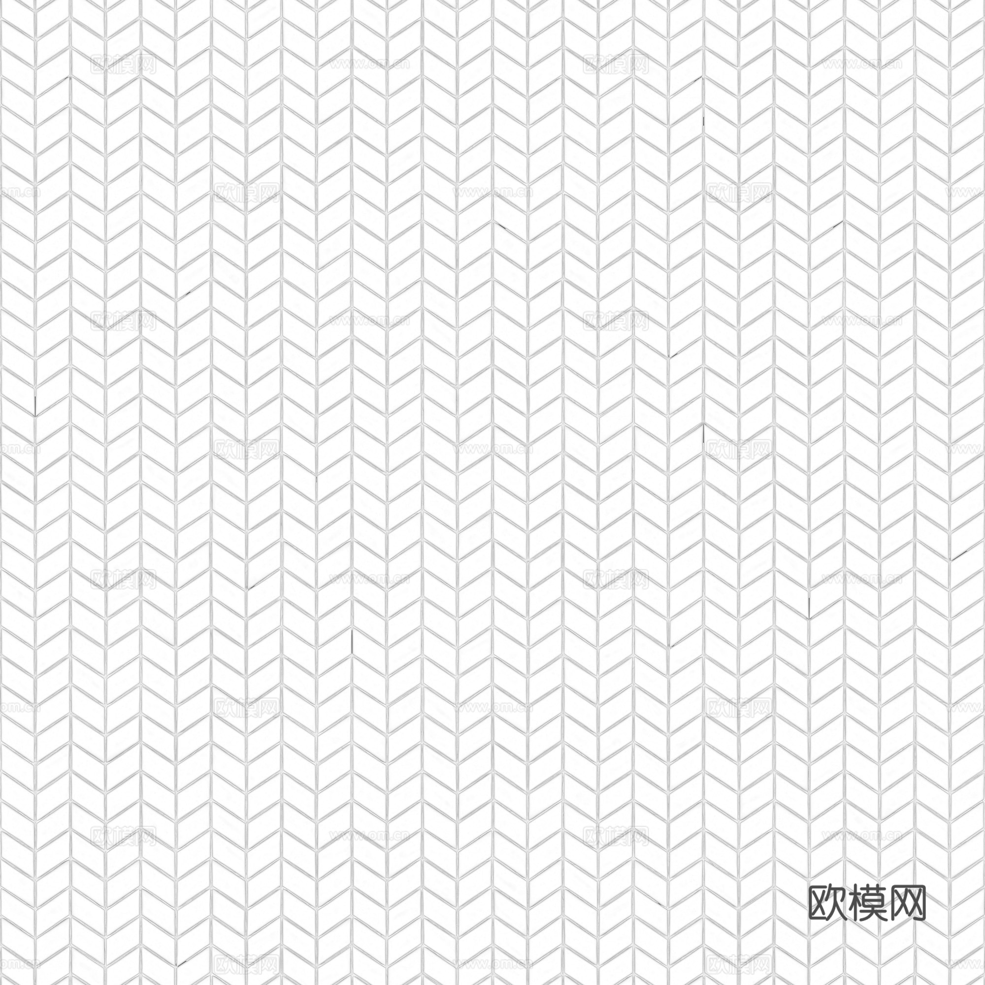 黑白凹凸砖缝