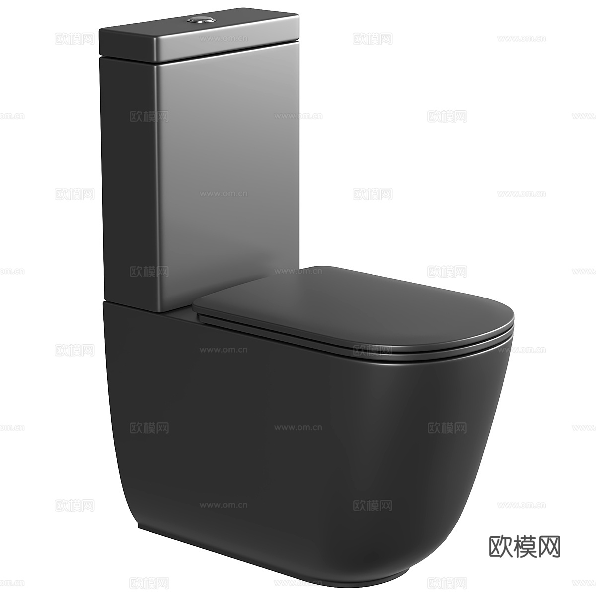 Kerasan Tribeca 紧凑型马桶3d模型下载