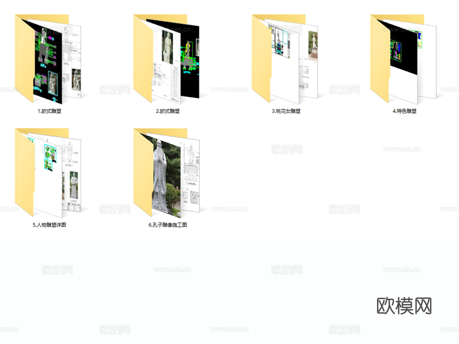 雕塑 人物雕塑 人像雕塑 欧式雕塑 古人雕塑 景观雕塑cad施工图cad施工图