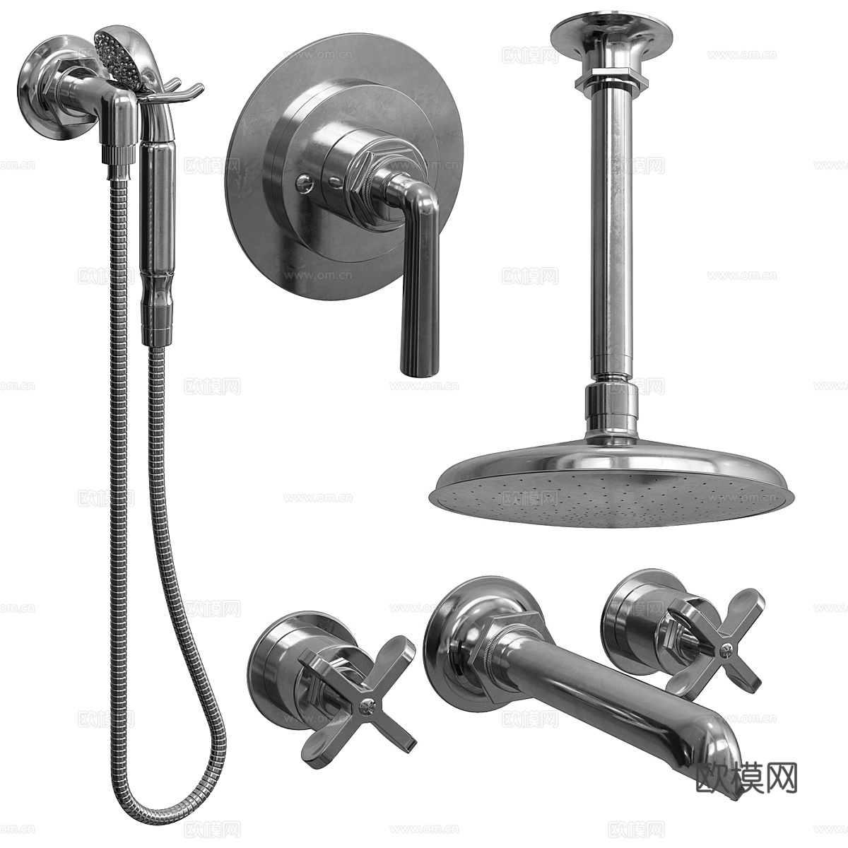 Waterworks Henry 系列3d模型下载