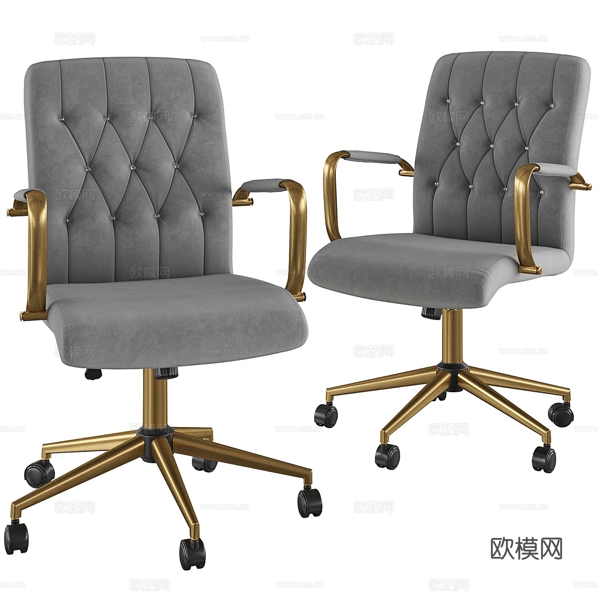 Duhome 办公椅3d模型
