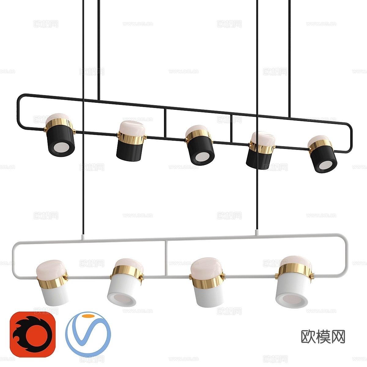 吊灯 by aliexpress3d模型