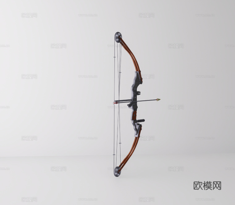 健身器材su模型