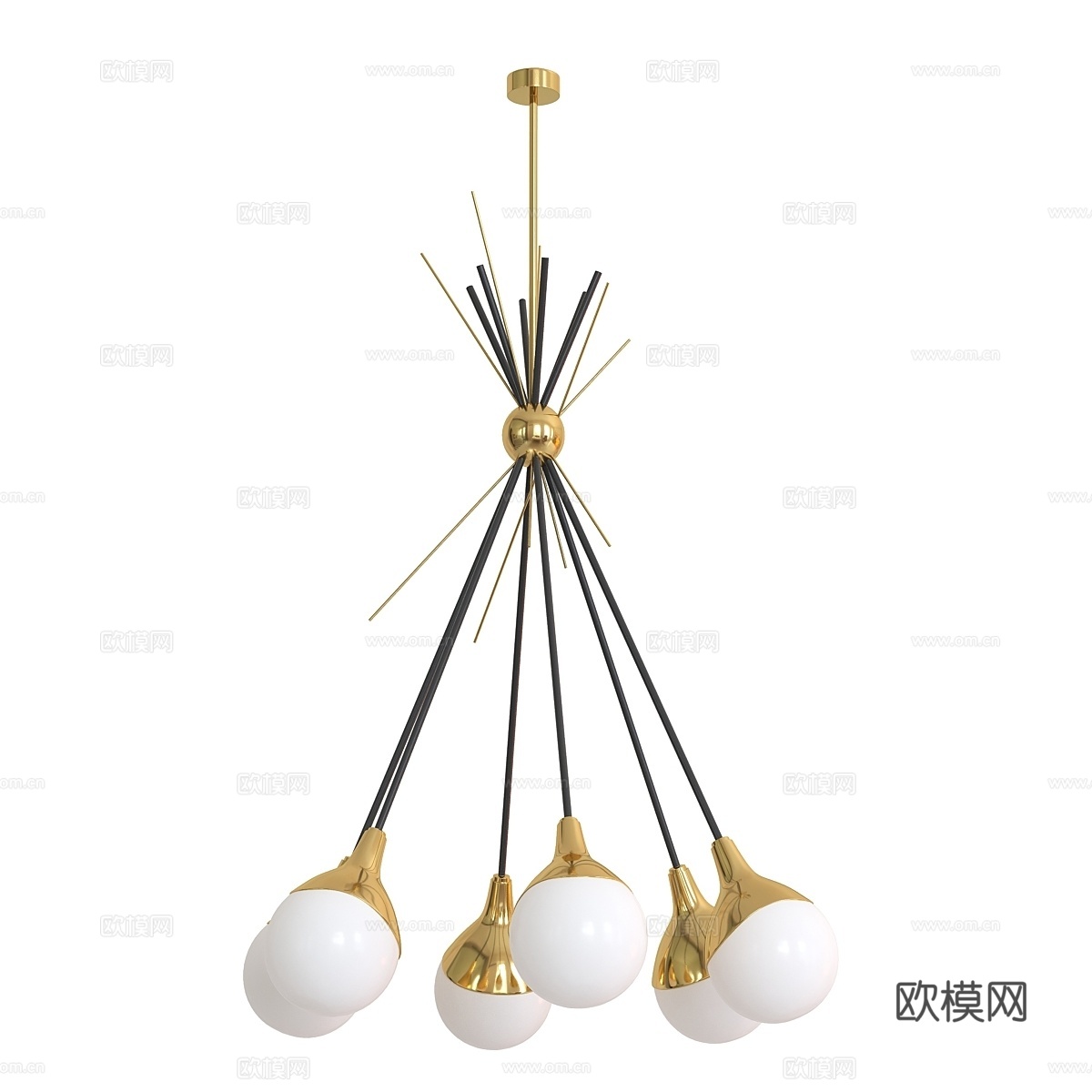 吊灯BA 2503d模型下载