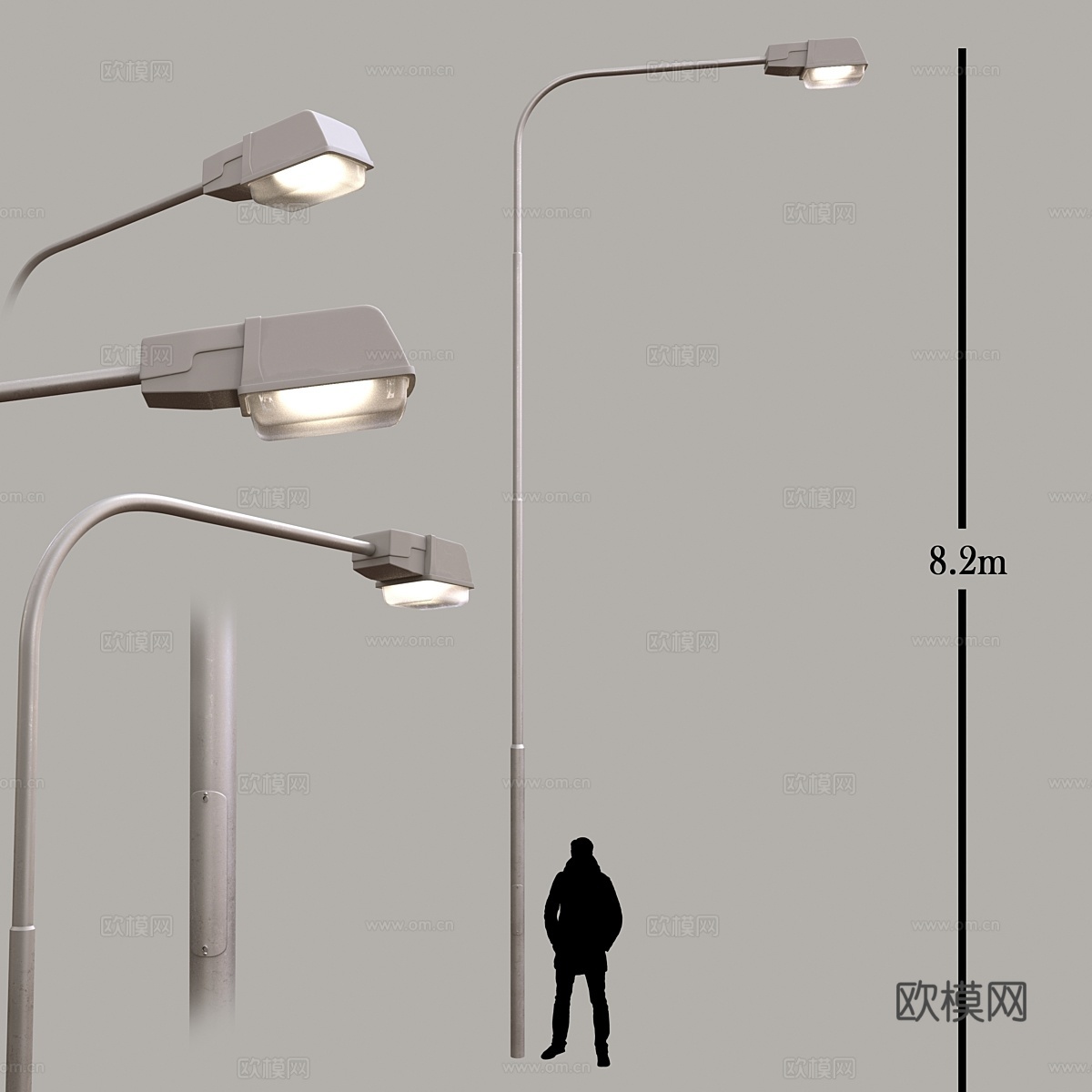 街灯 023d模型下载