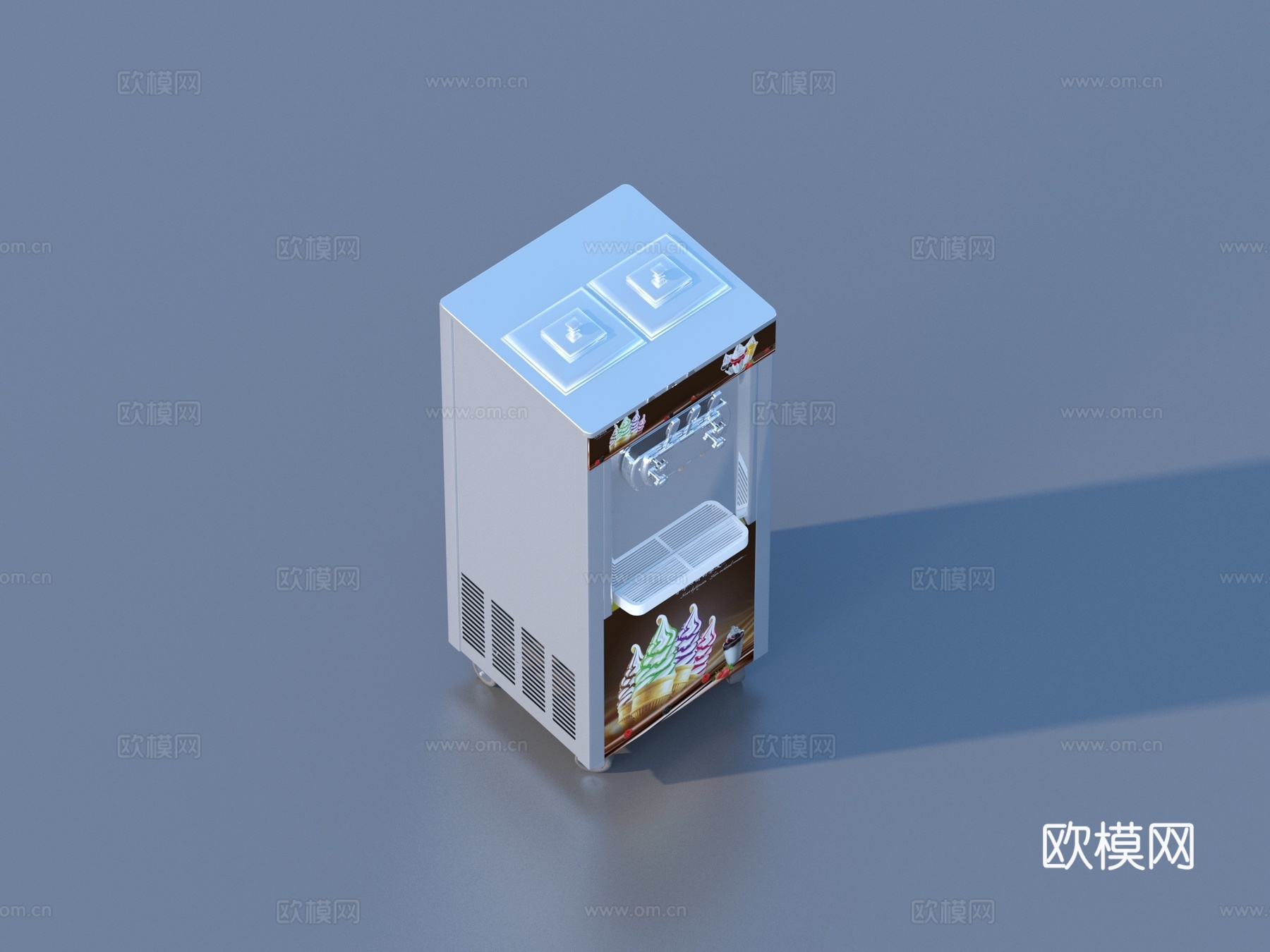 冷饮机 厨具 小品3d模型下载
