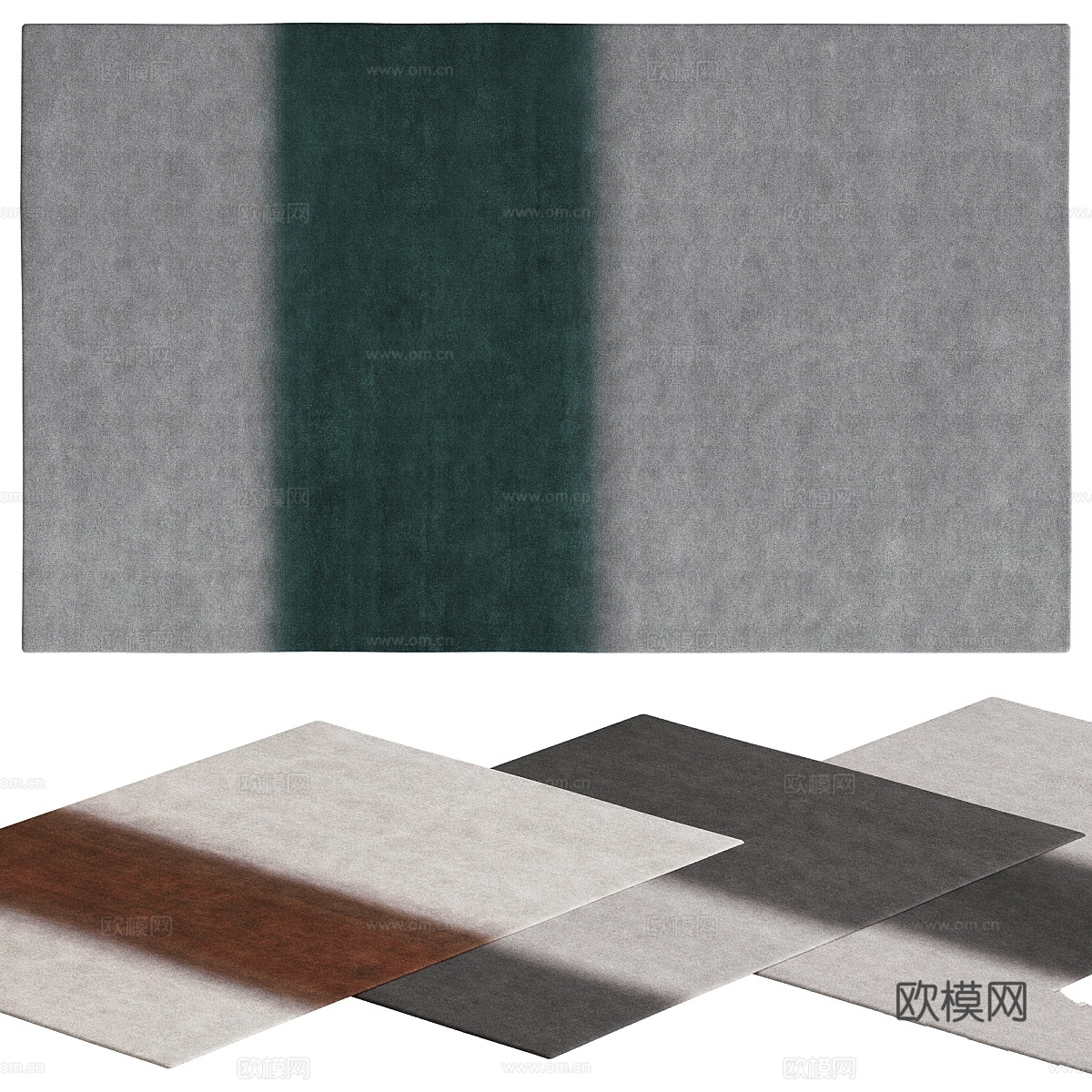 Minotti Landfield 条纹3d模型