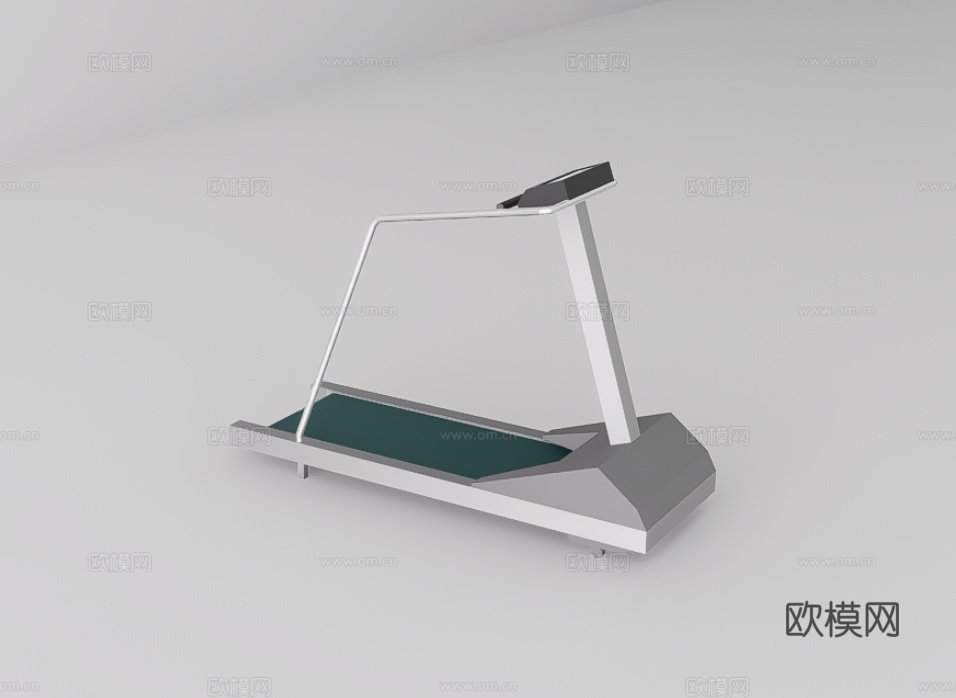 健身器材su模型