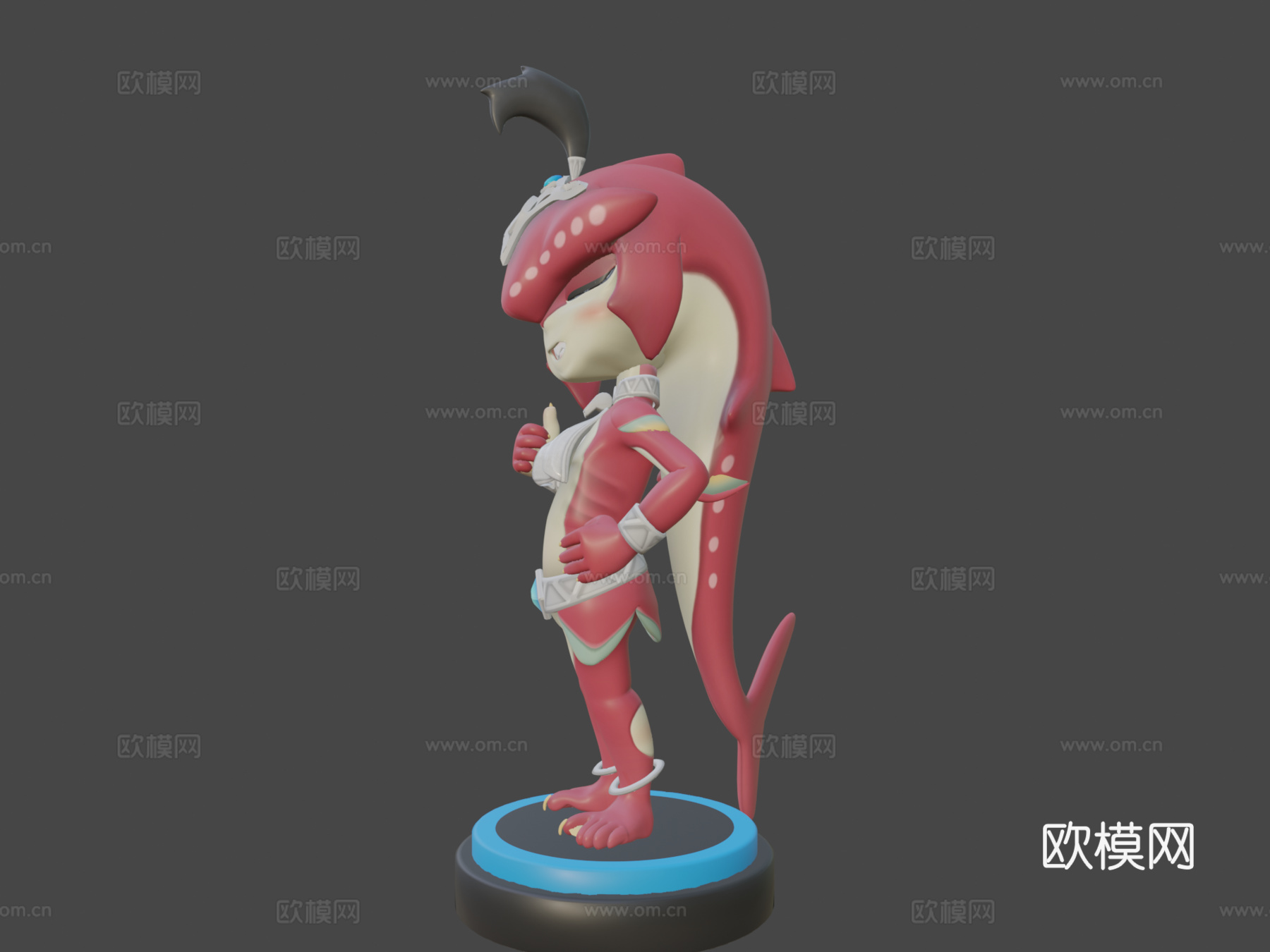 希多王子宝宝3d模型下载（渲染图8）