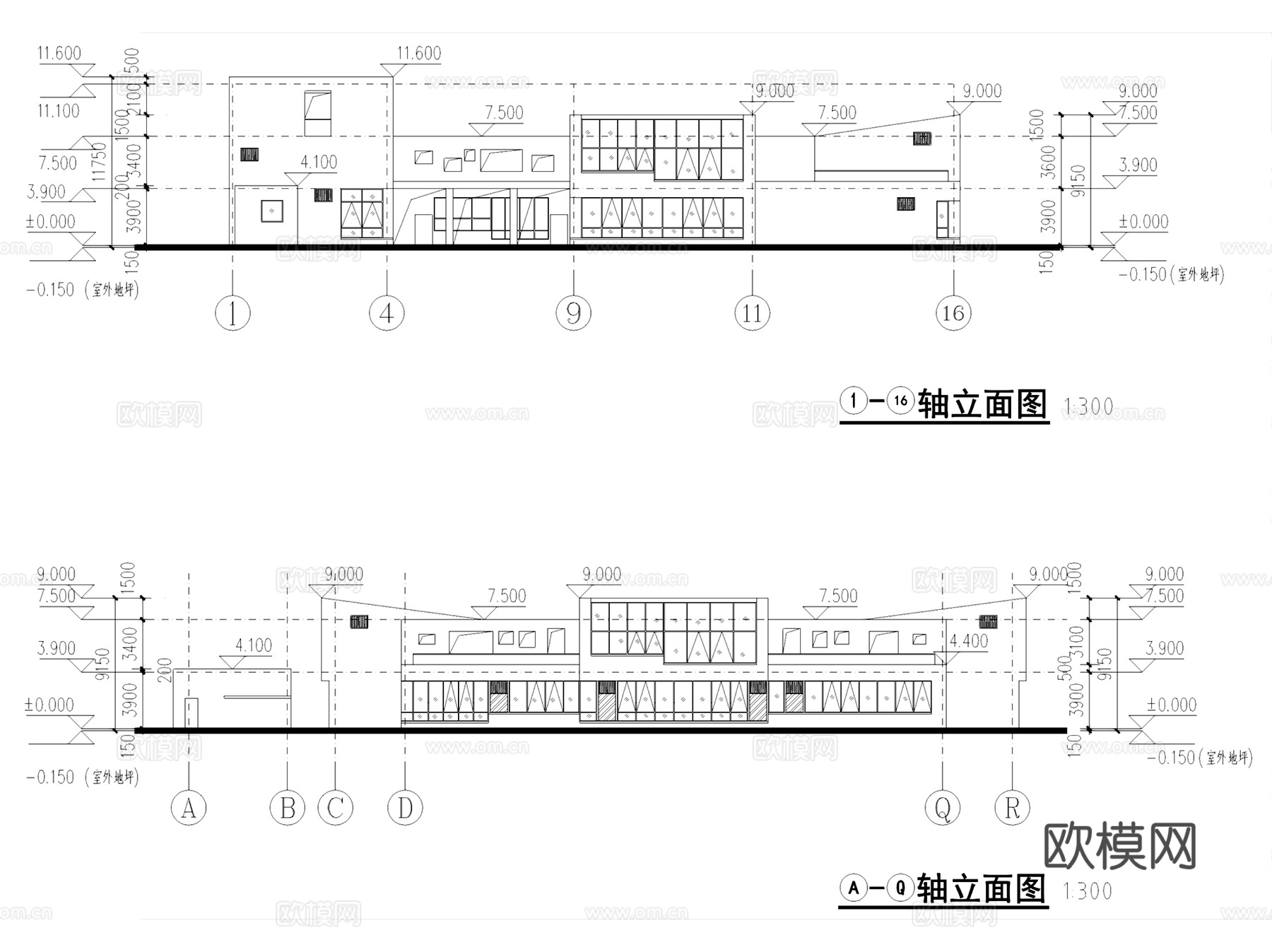 成都曾家坡幼儿园建筑CAD施工图整套cad施工图