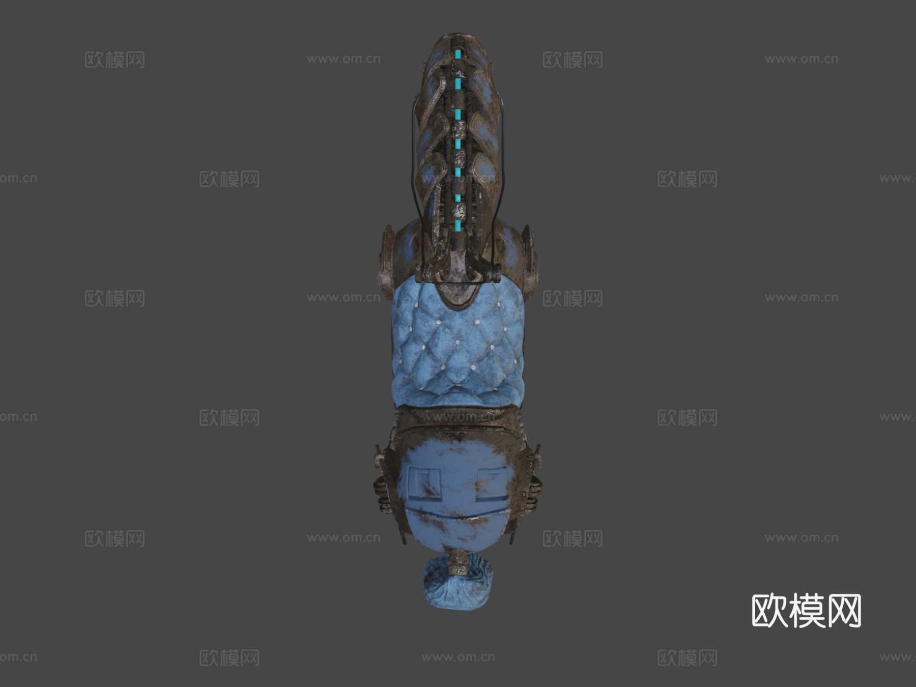 后末日机械马3d模型下载（渲染图6）