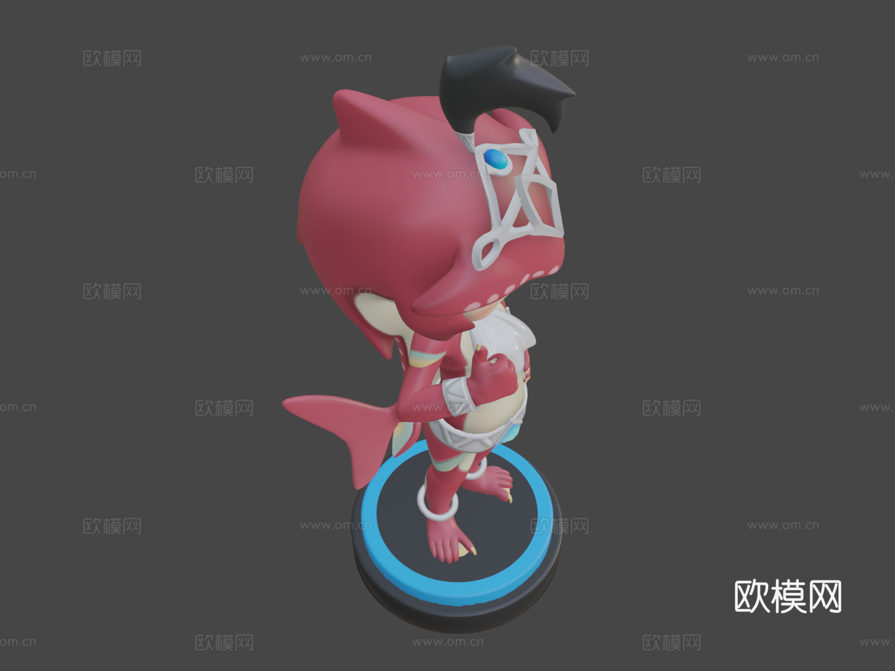 希多王子宝宝3d模型下载（渲染图7）