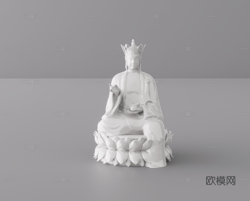 雕塑摆件su模型