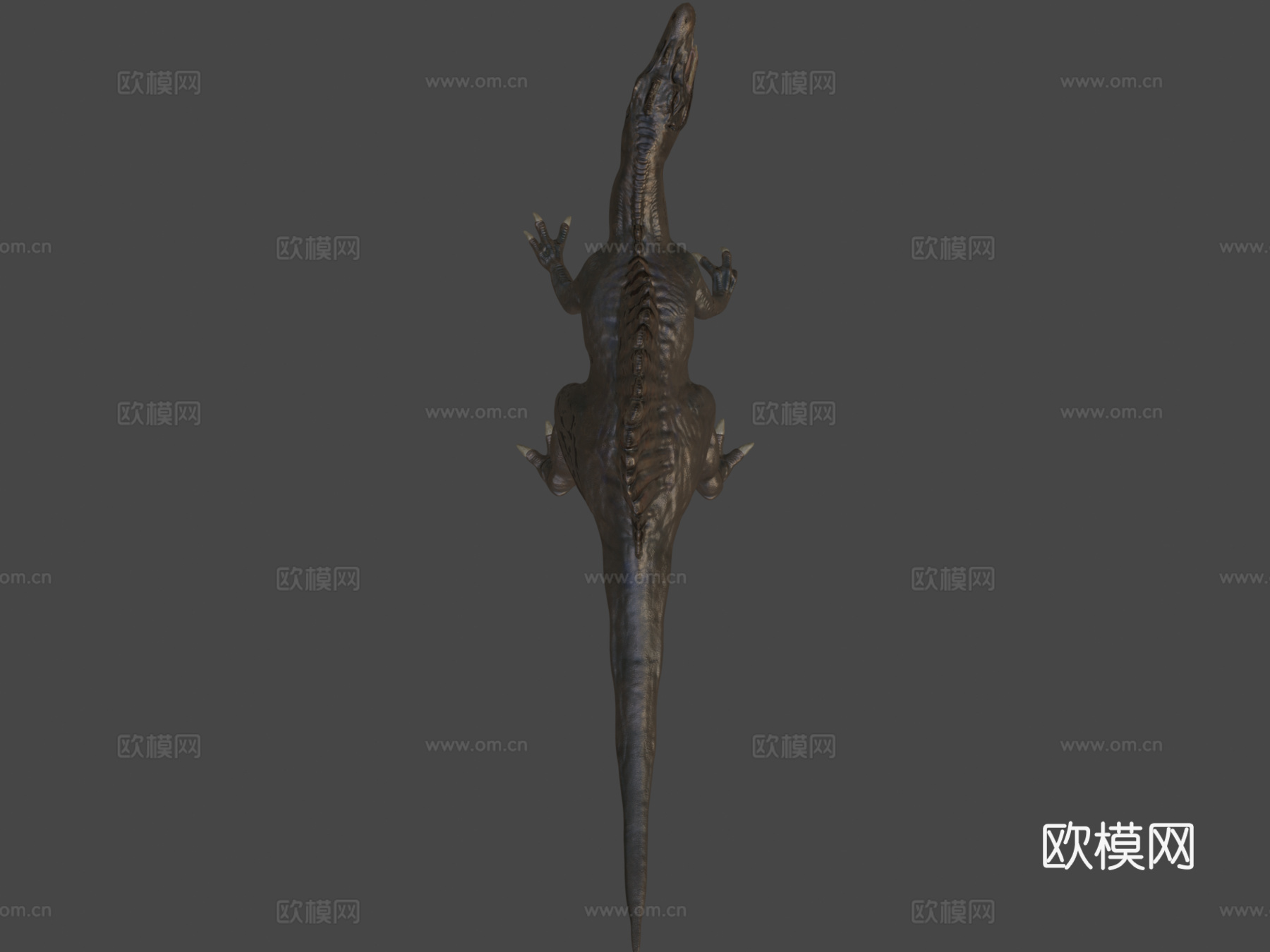 棘龙3d模型下载（渲染图6）