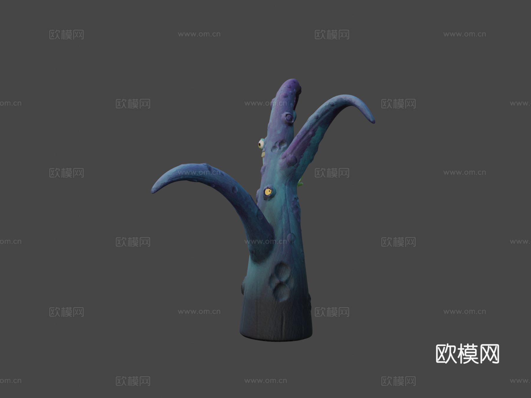 可爱怪物3d模型下载（渲染图6）